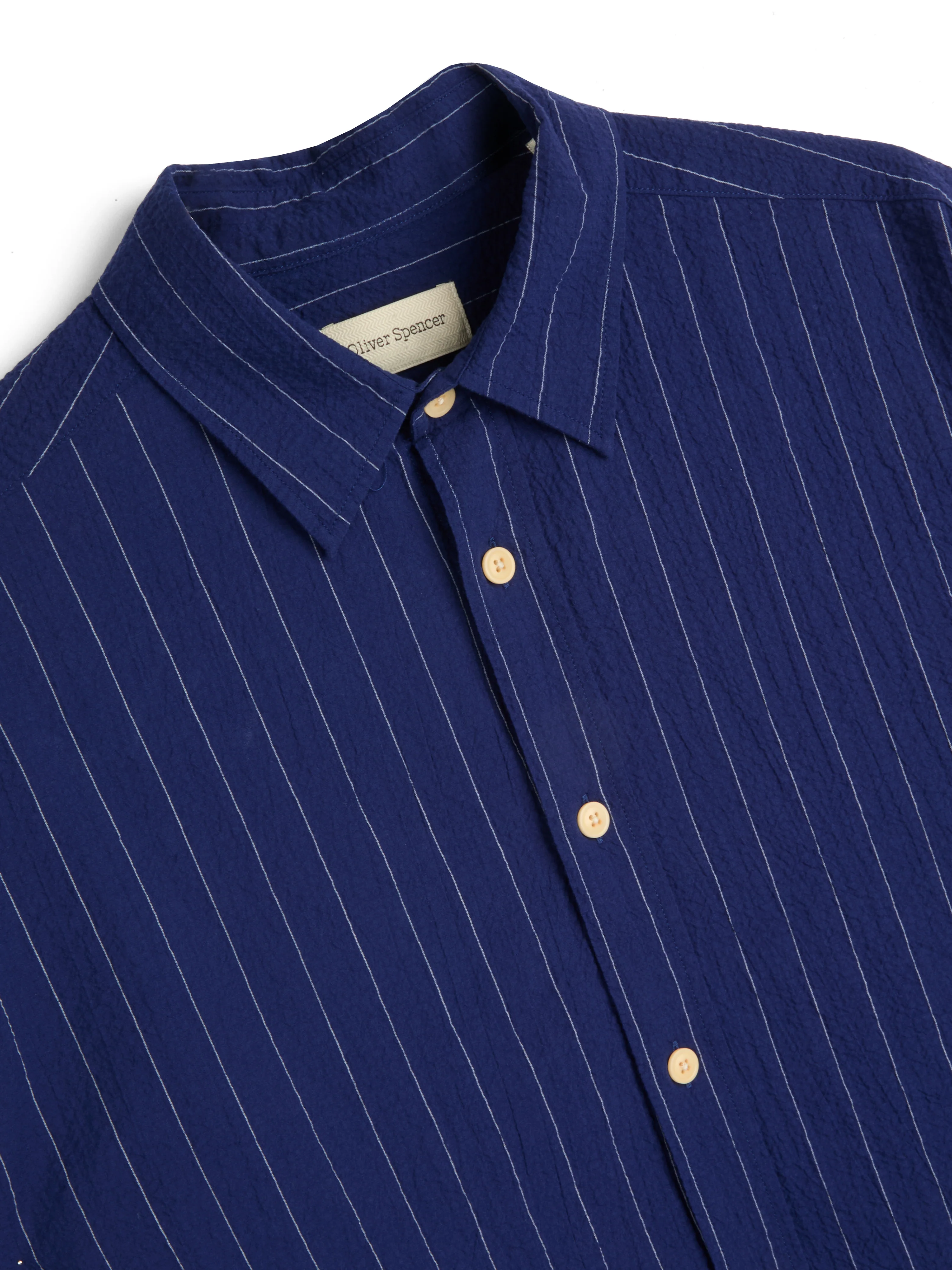 Atlanta Long Sleeve Shirt Patterson Blue - Image 5