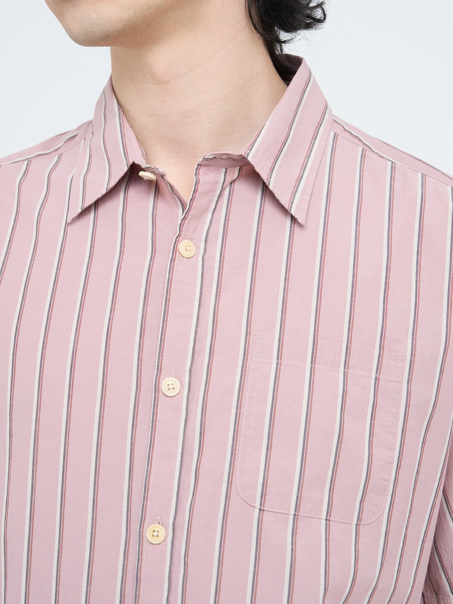 Atlanta Short Sleeve Shirt (Loose Fit) Ferguson Pink - Image 4