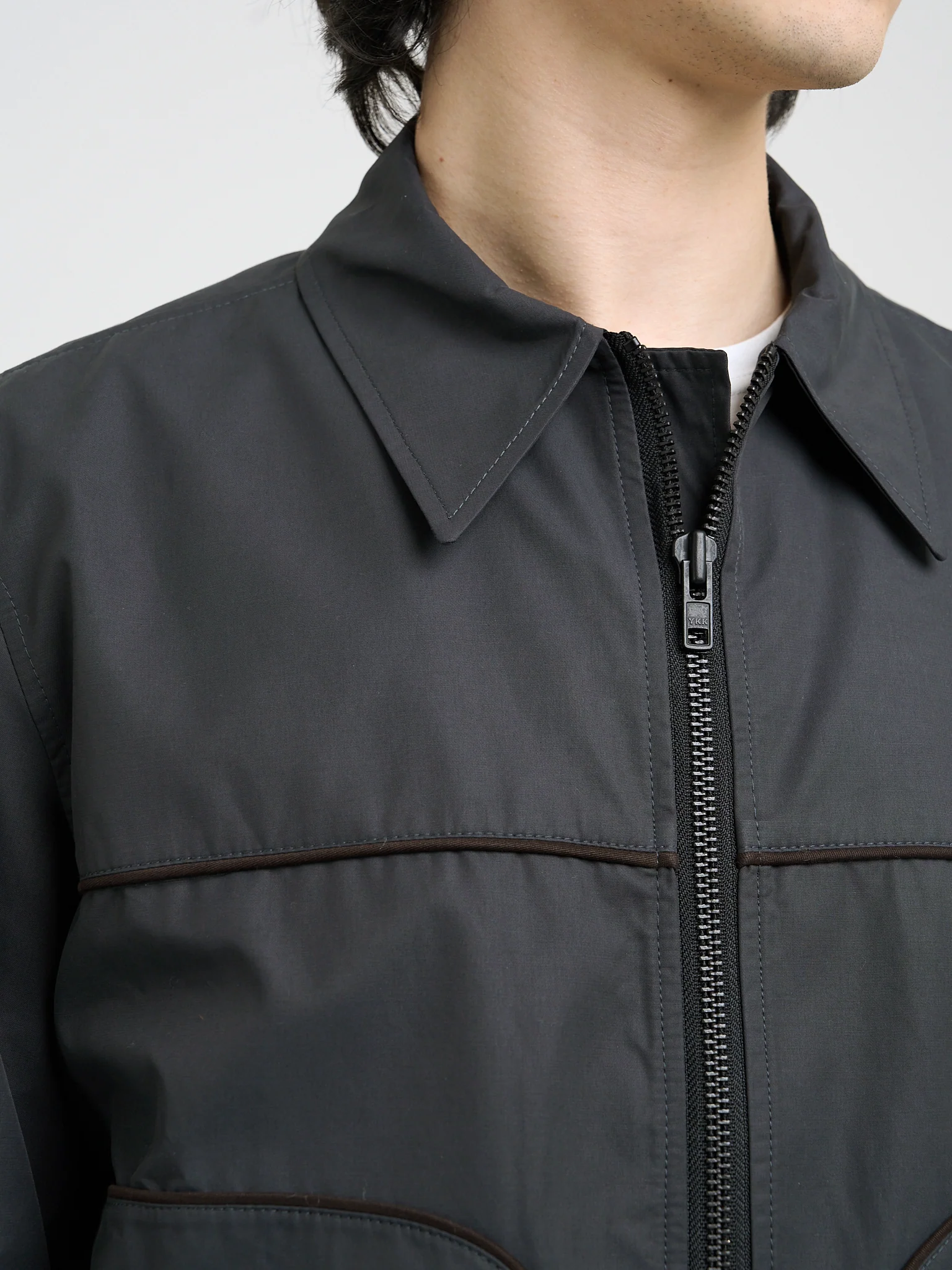 Bembridge Jacket Albers Charcoal - Image 4