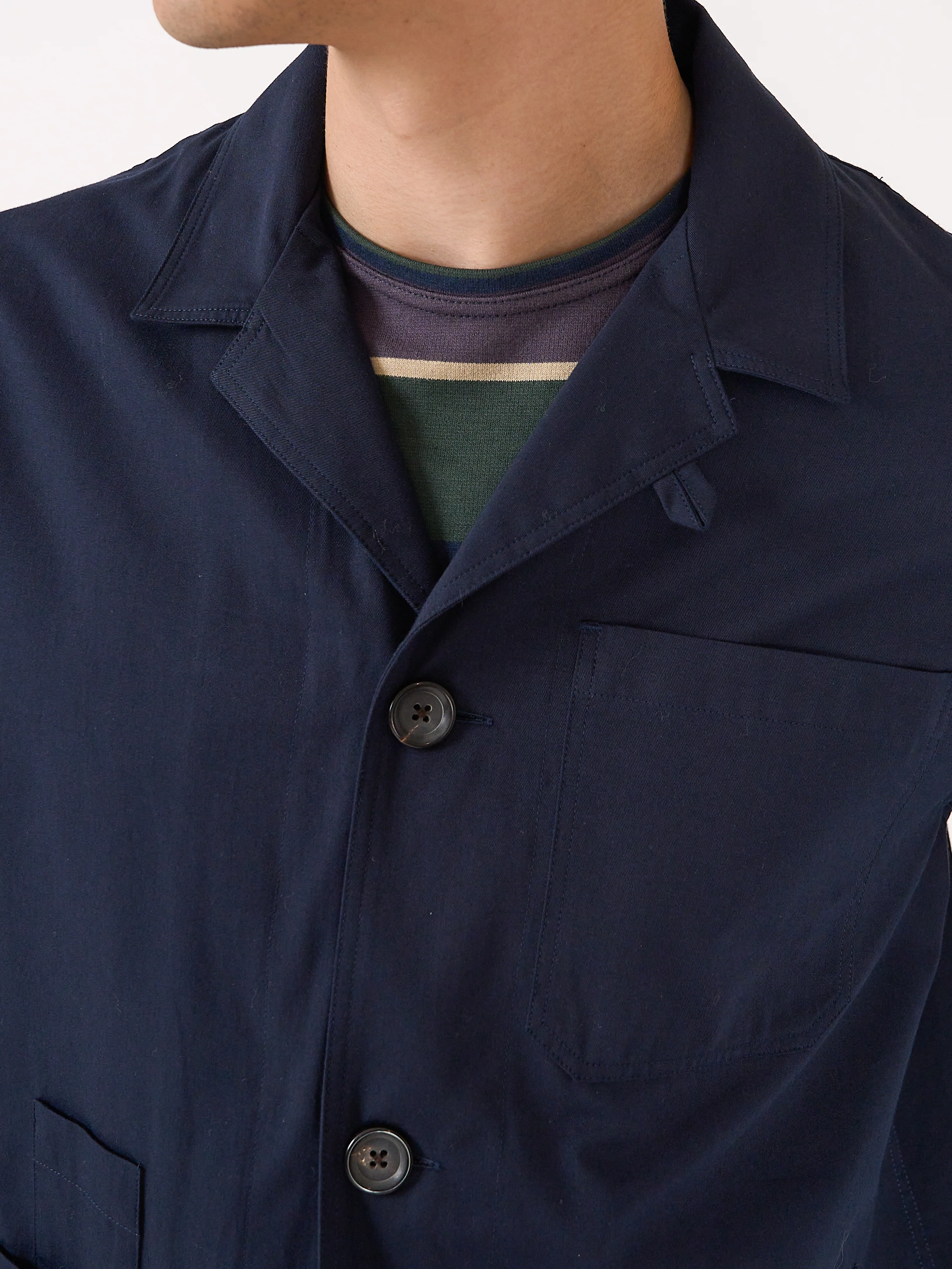 Bradwell Jacket Ashdown Navy - Image 4