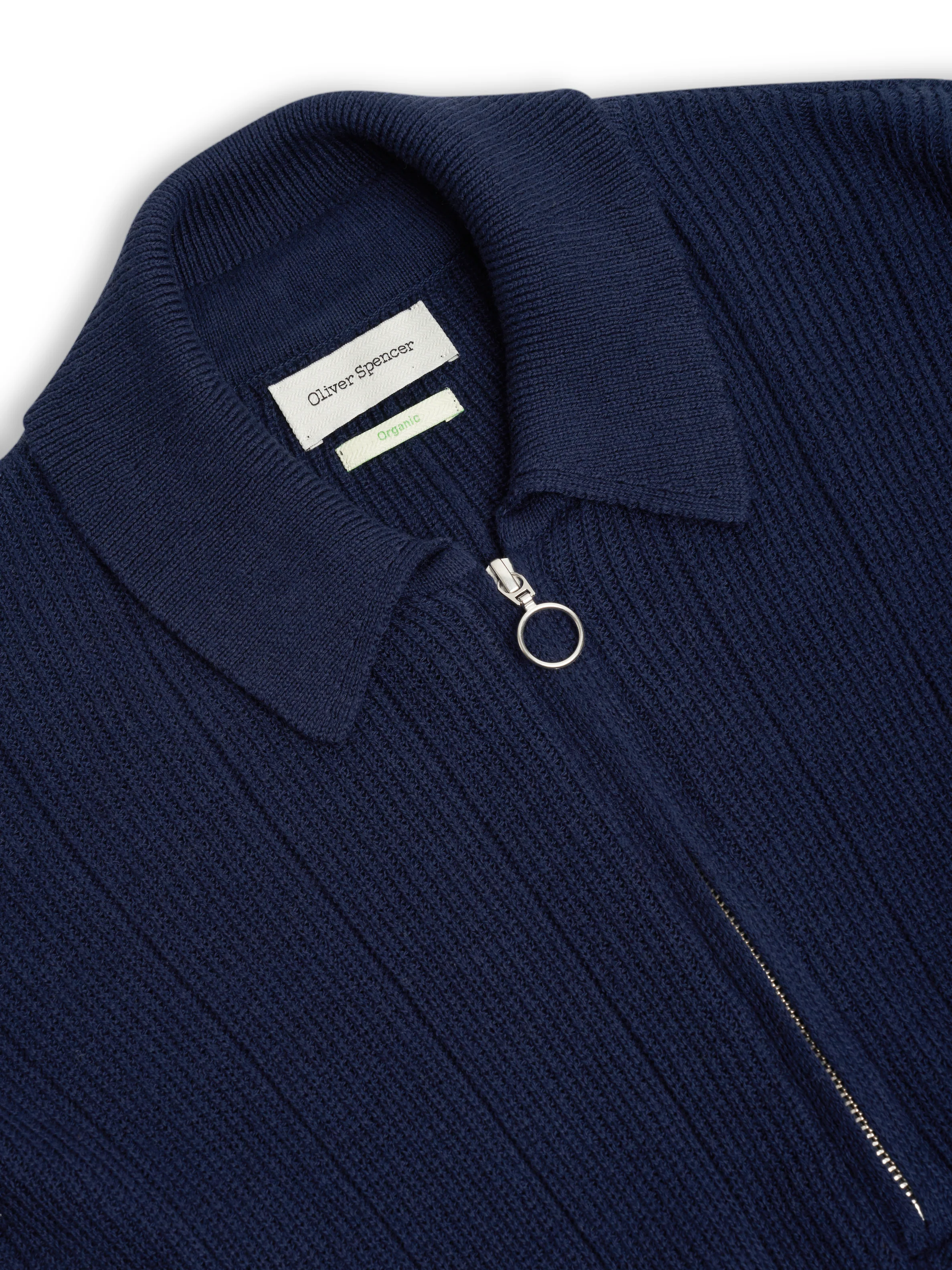 Brice Half Zip Jumper Overton Navy - Image 5