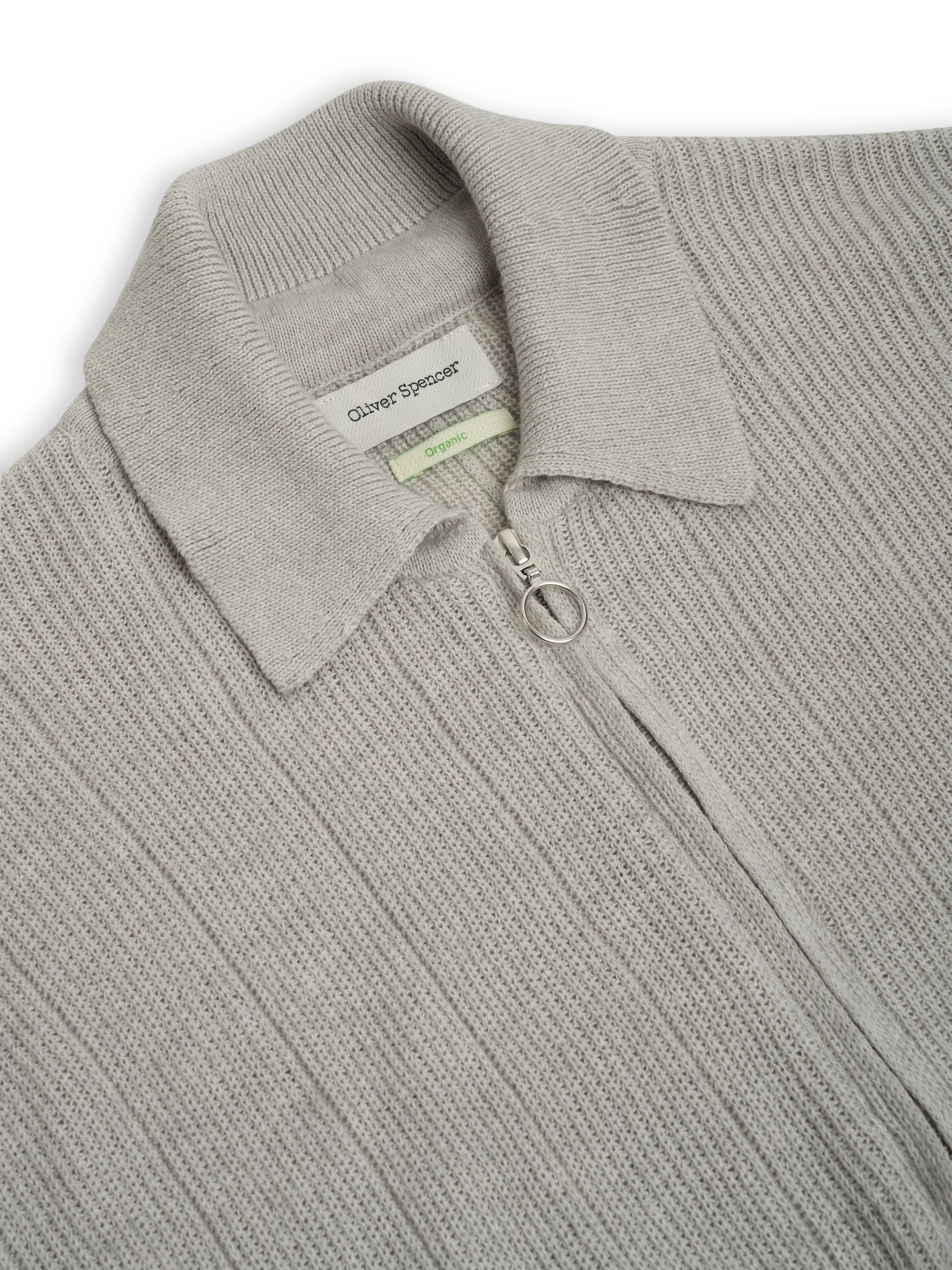 Brice Half Zip Jumper Overton Oatmeal - Image 4