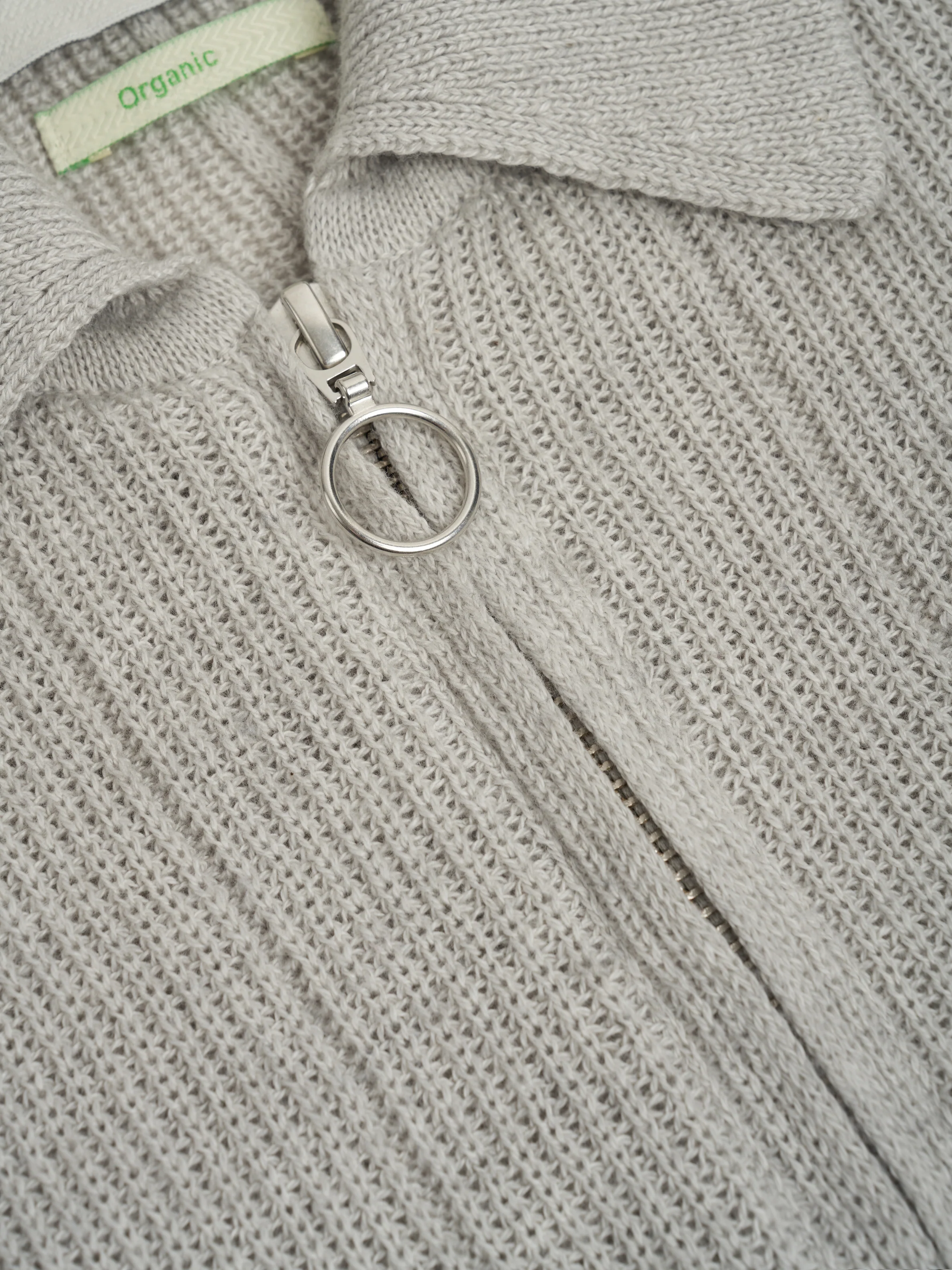 Brice Half Zip Jumper Overton Oatmeal - Image 5