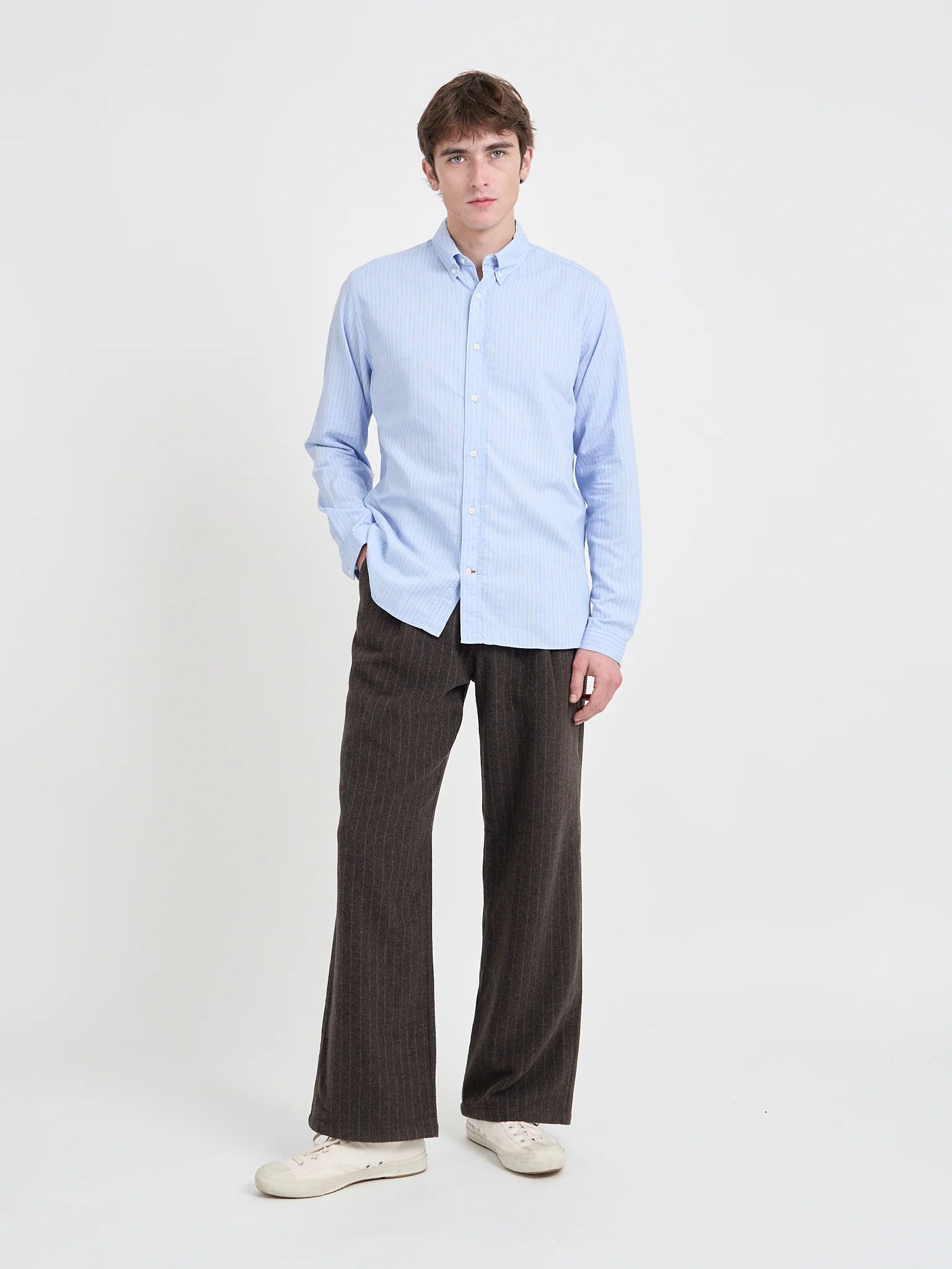 Brook Shirt Faber Blue - Image 7