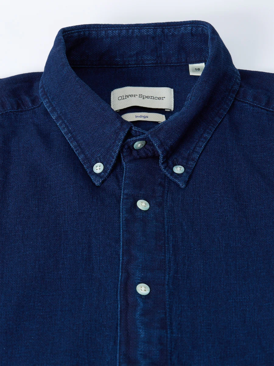 Brook Shirt Kildale Indigo Rinse - Image 3