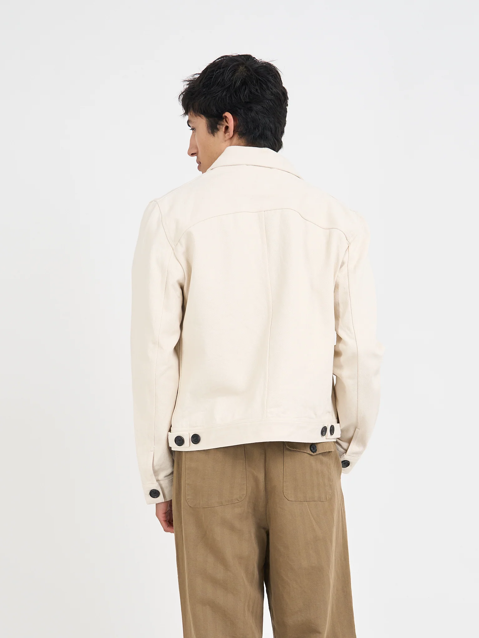 Buffalo Jacket Marin Ecru - Image 3
