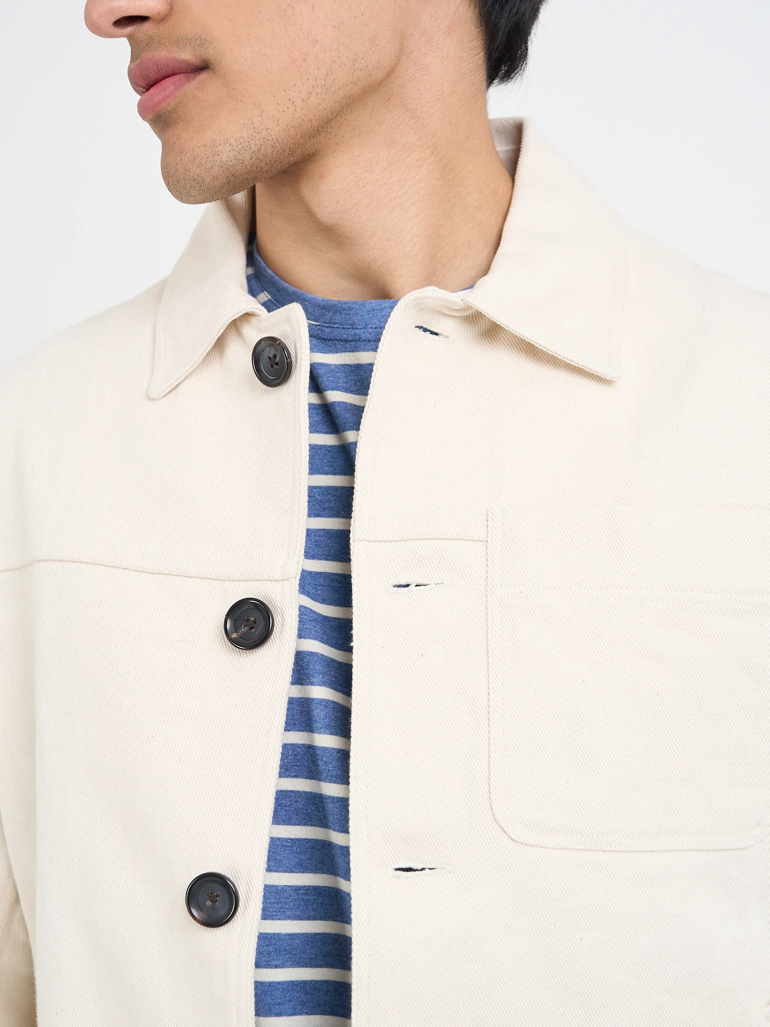 Buffalo Jacket Marin Ecru - Image 4