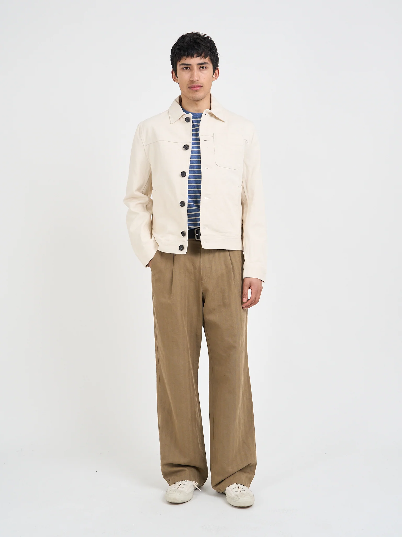 Buffalo Jacket Marin Ecru - Image 7