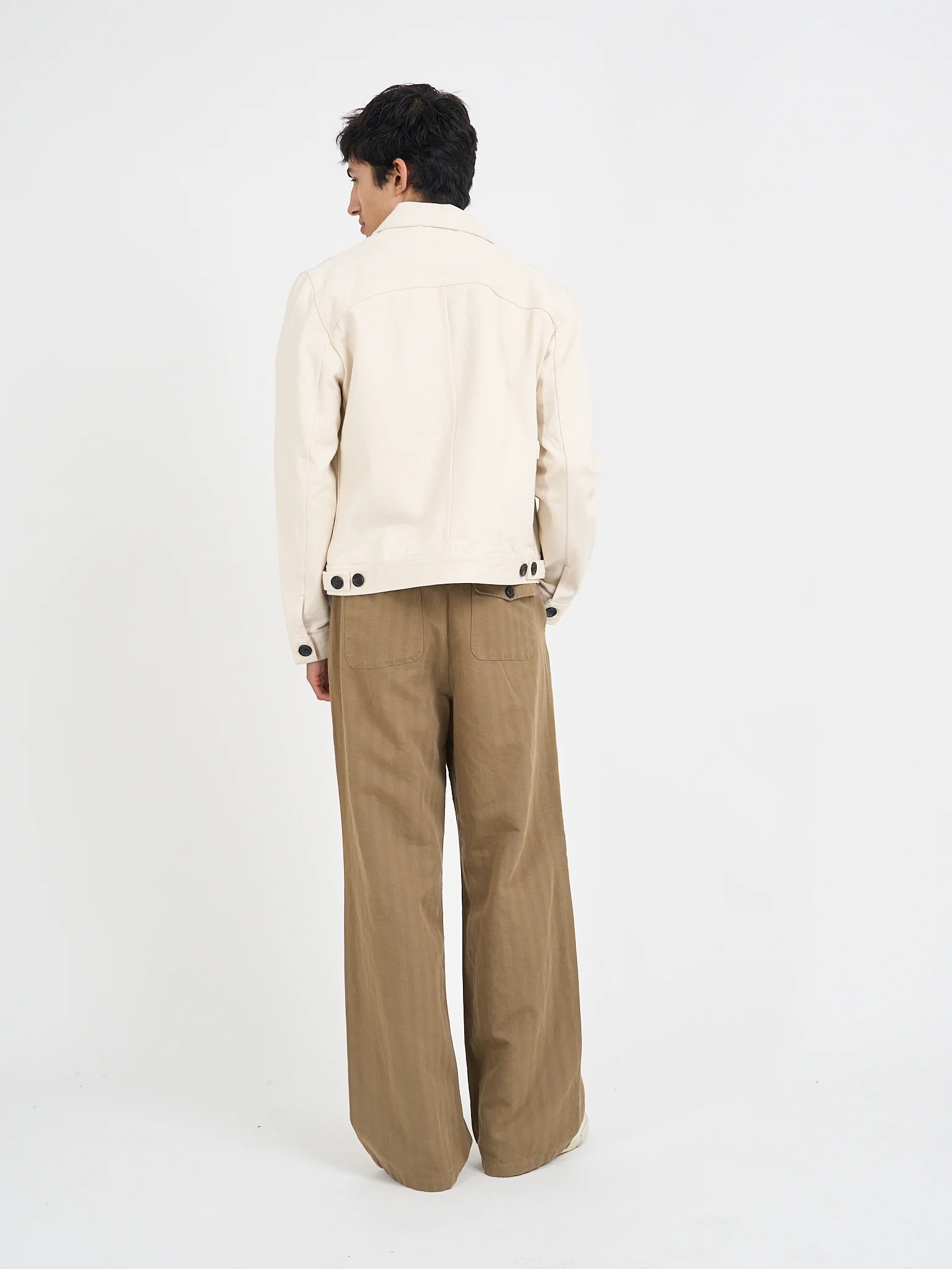 Buffalo Jacket Marin Ecru - Image 8