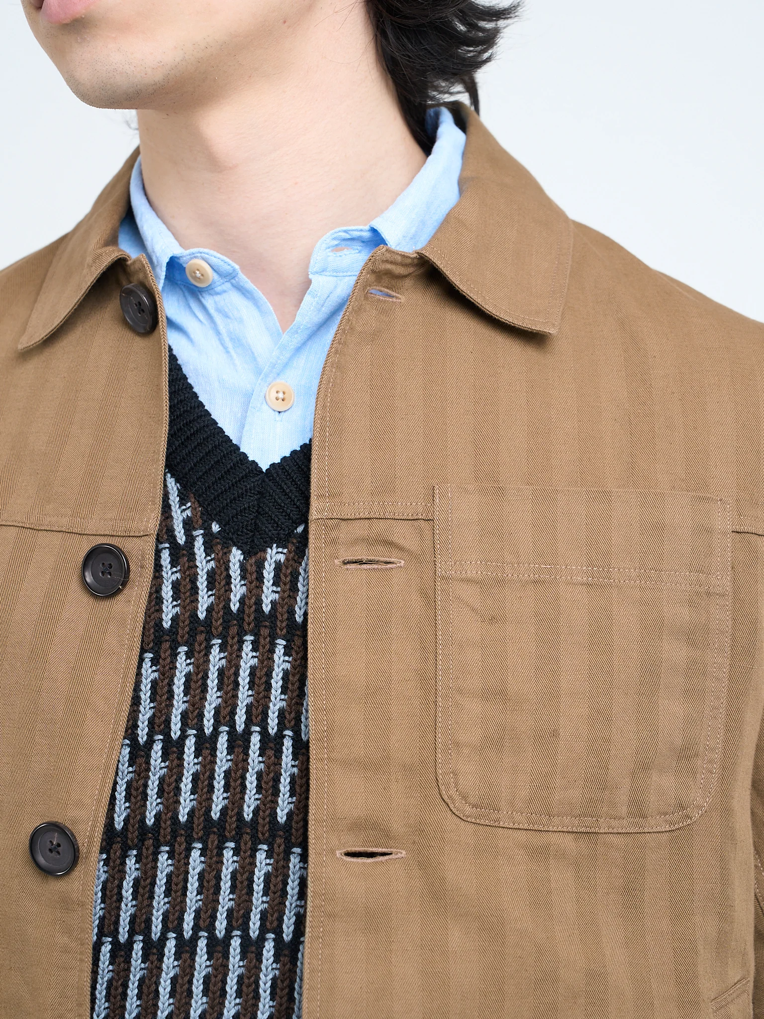 Buffalo Jacket Sadler Beige - Image 4