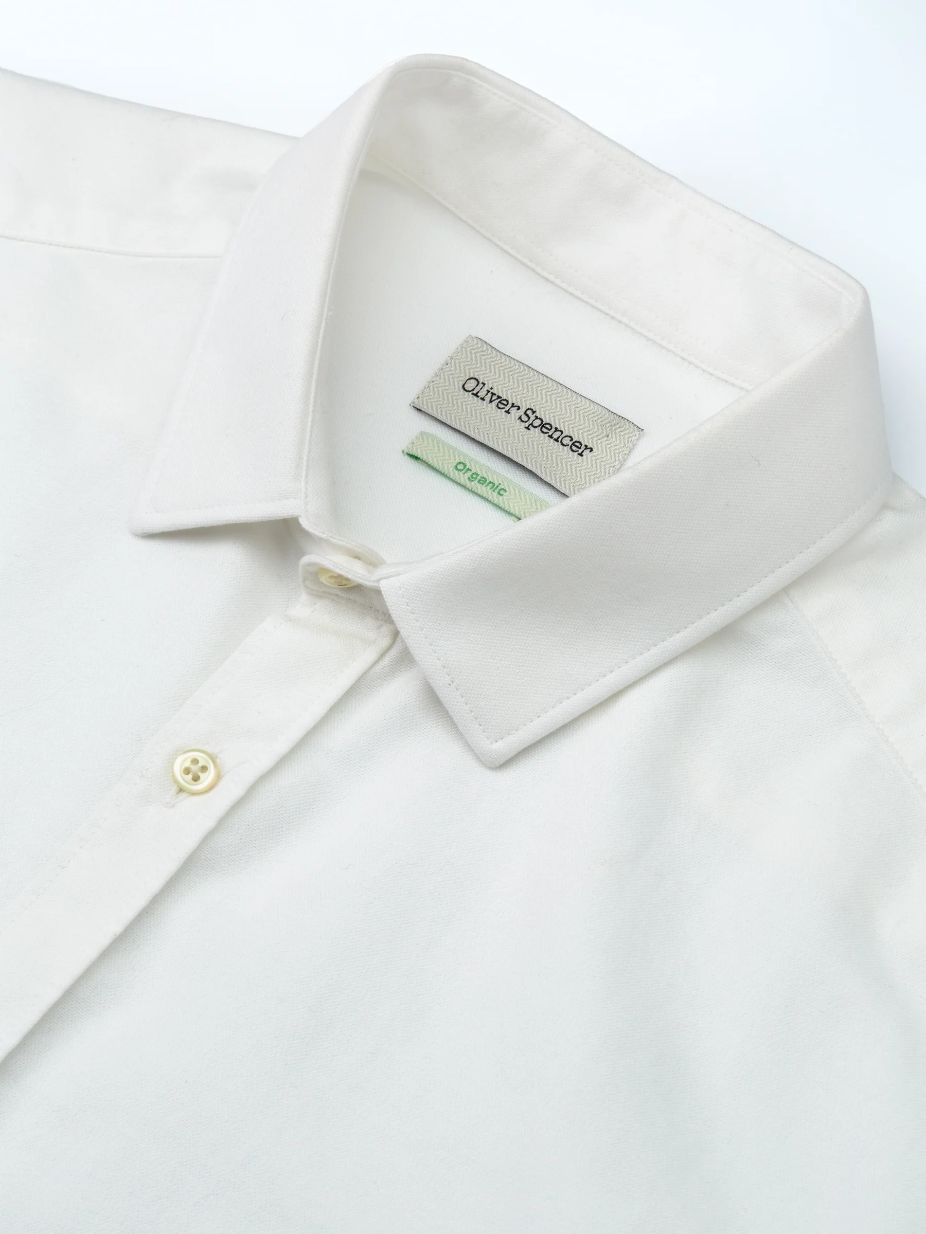 Conduit Classic Shirt Brecon White (Single Button Cuff) - Image 3