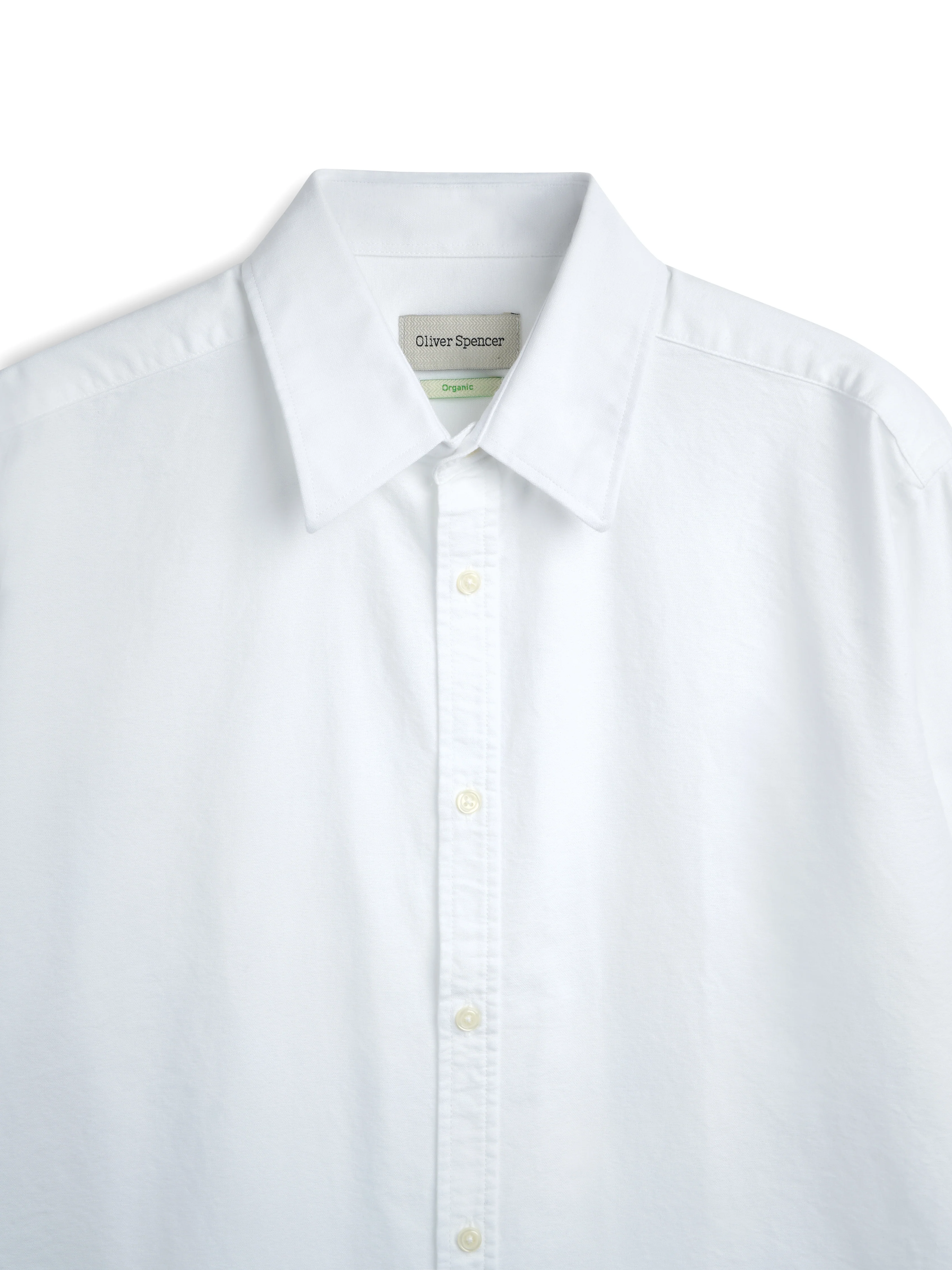 Conduit Classic Shirt Brecon White (Double Button Cuff) - Image 4
