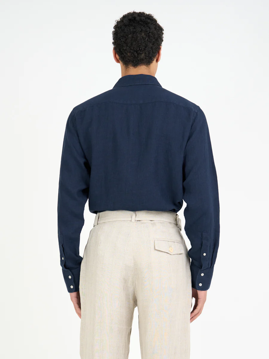 Conduit Classic Shirt Coney Navy - Image 3