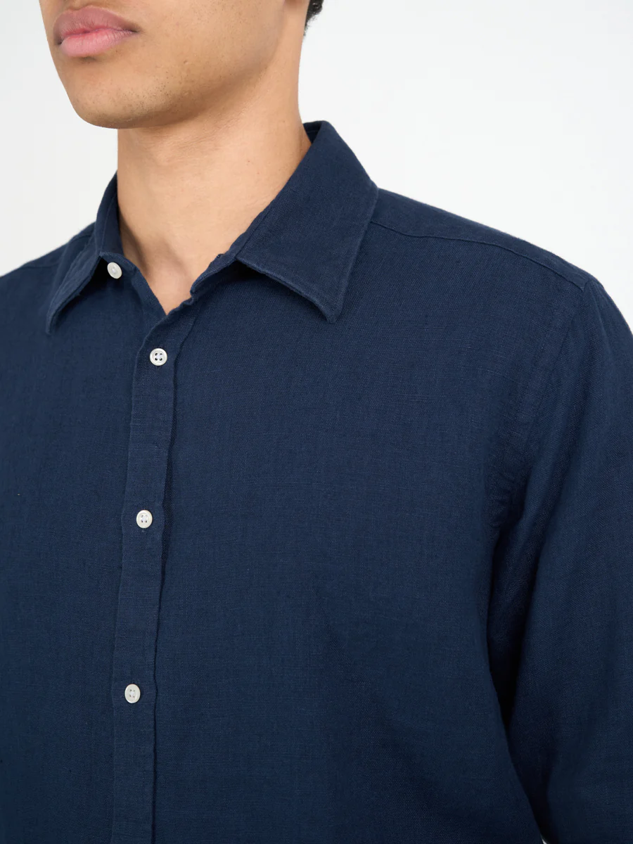 Conduit Classic Shirt Coney Navy - Image 4
