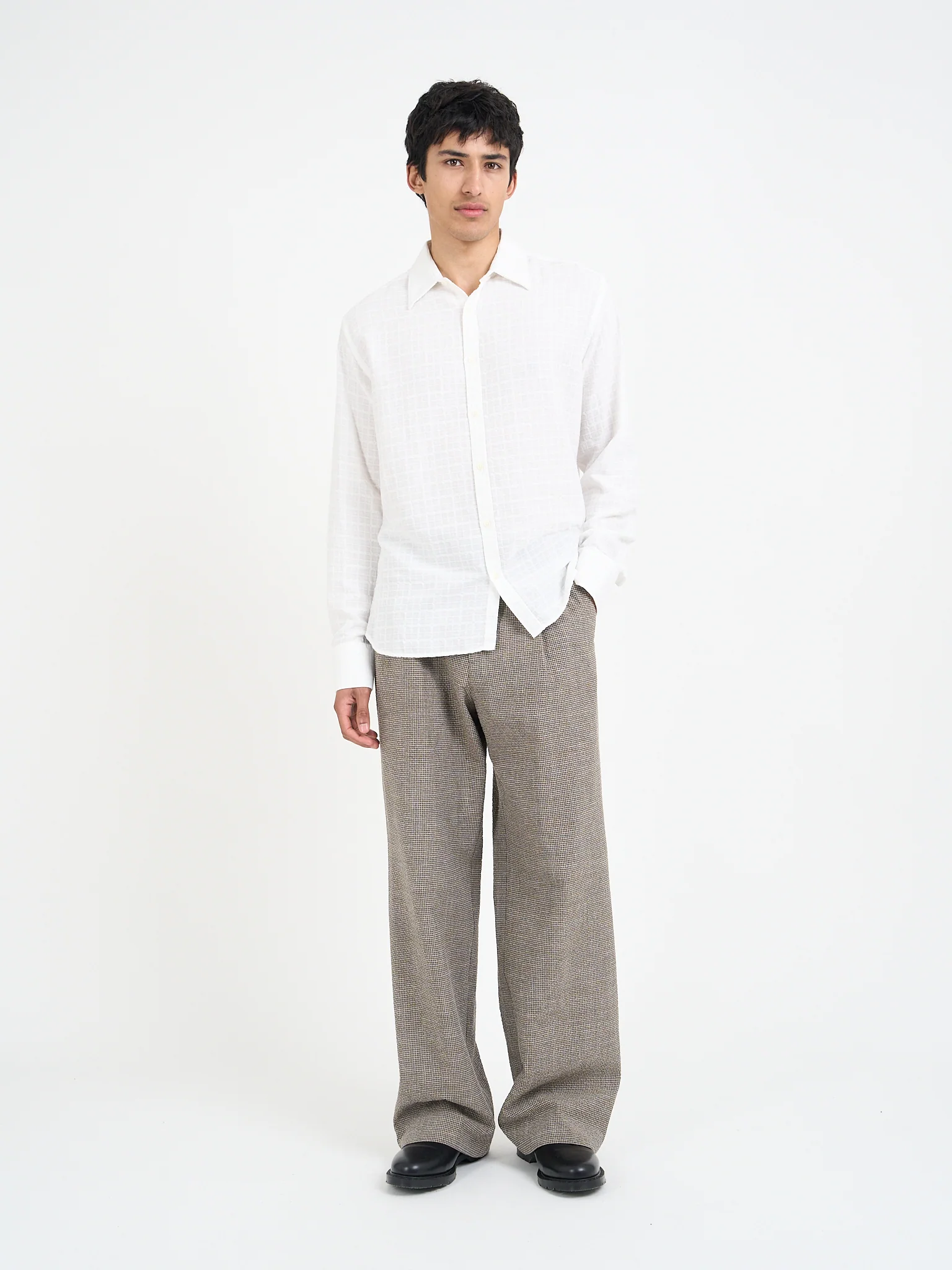 Conduit Classic Shirt Mayhew White - Image 8