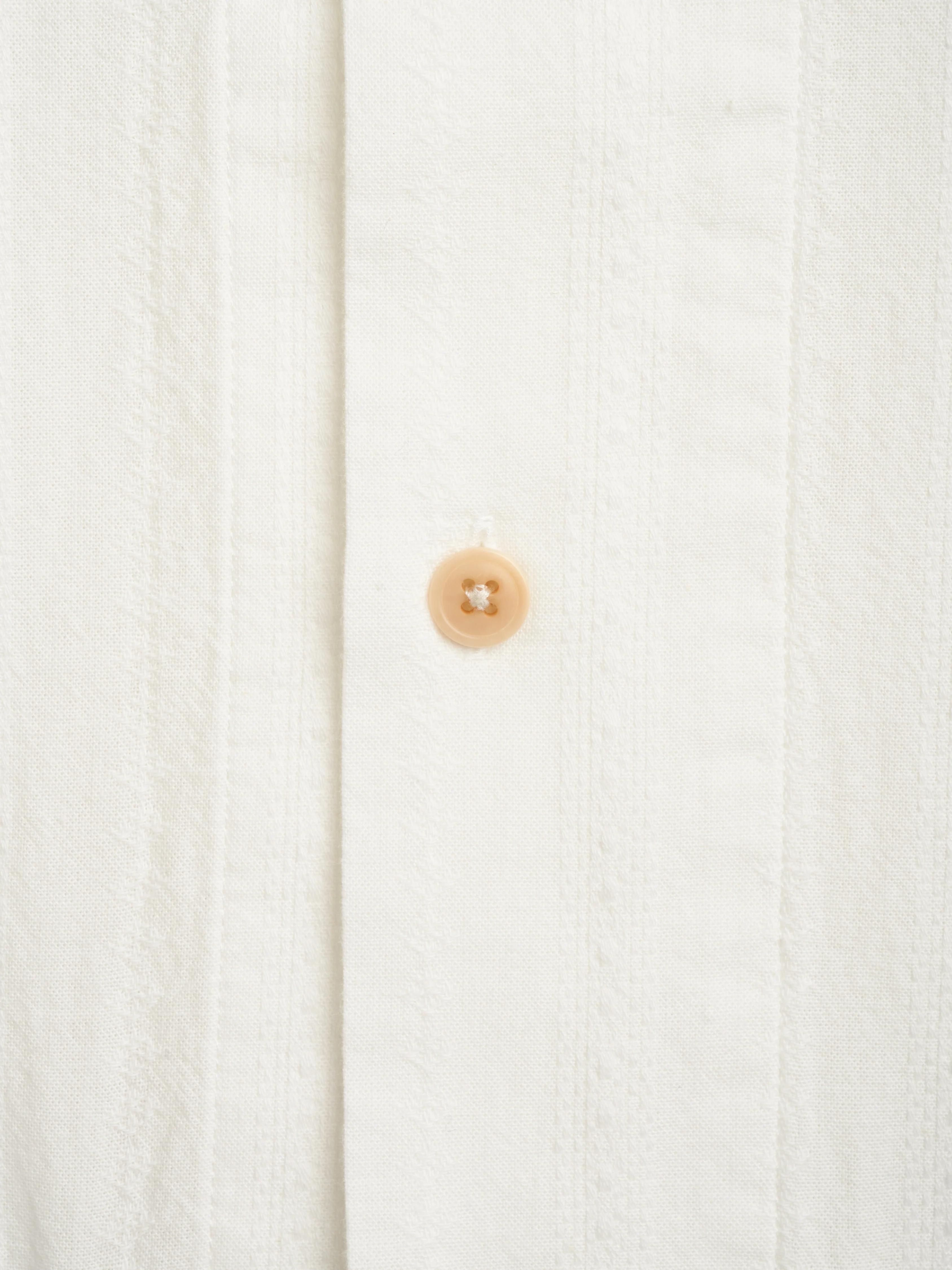 Cuban Short Sleeve Shirt Davey White - Image 7