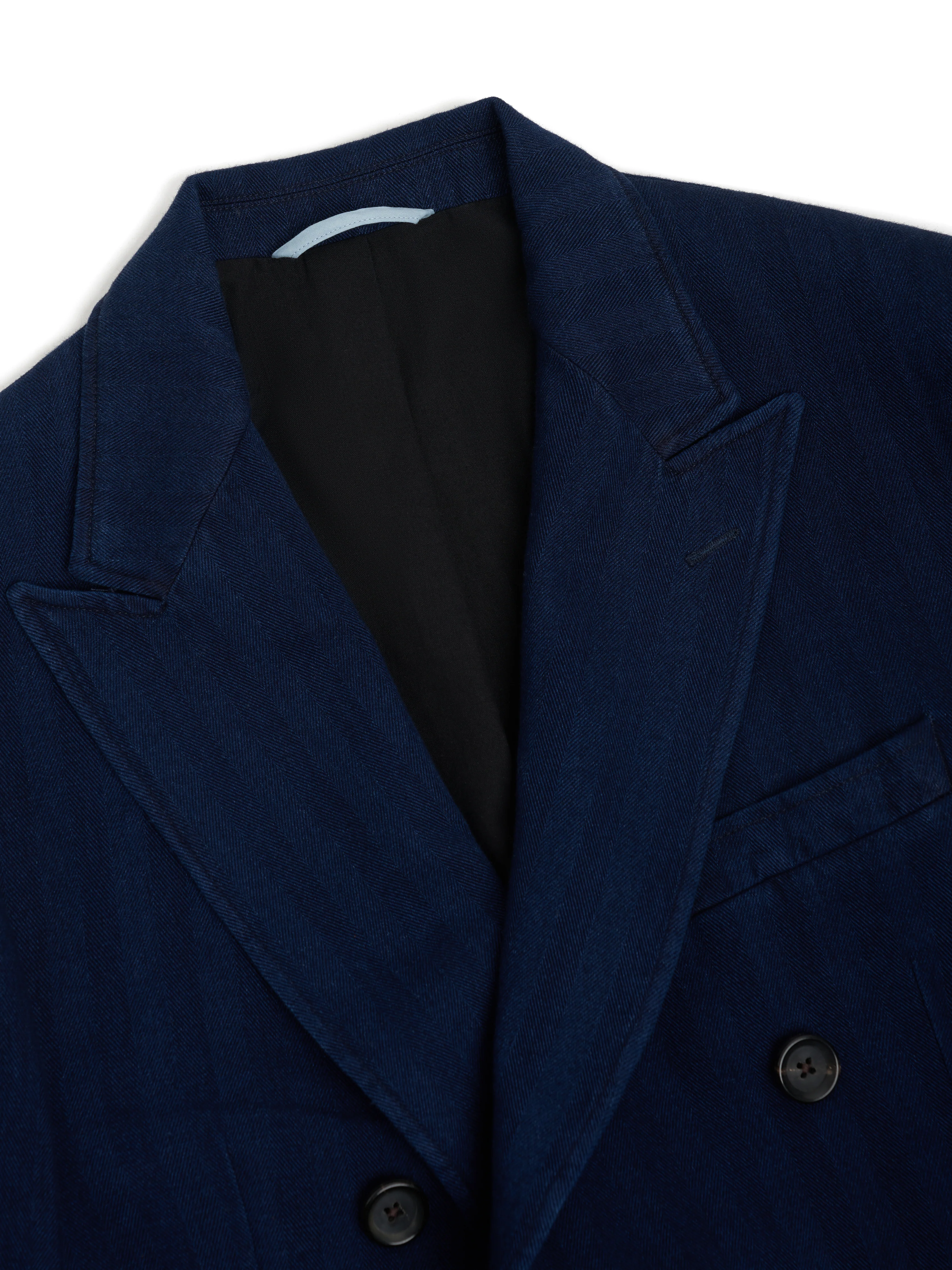 Double Breasted Jacket Faye Indigo Blue - Image 5