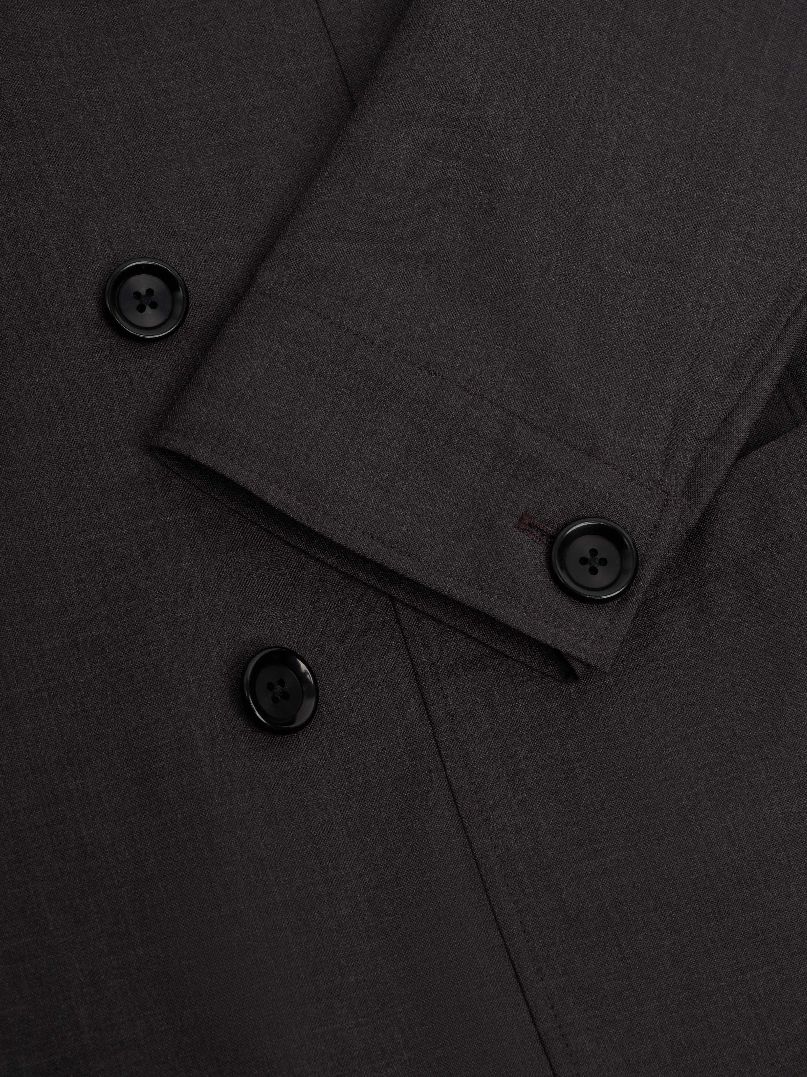 Double Breasted Jacket Miro Brown - Image 6