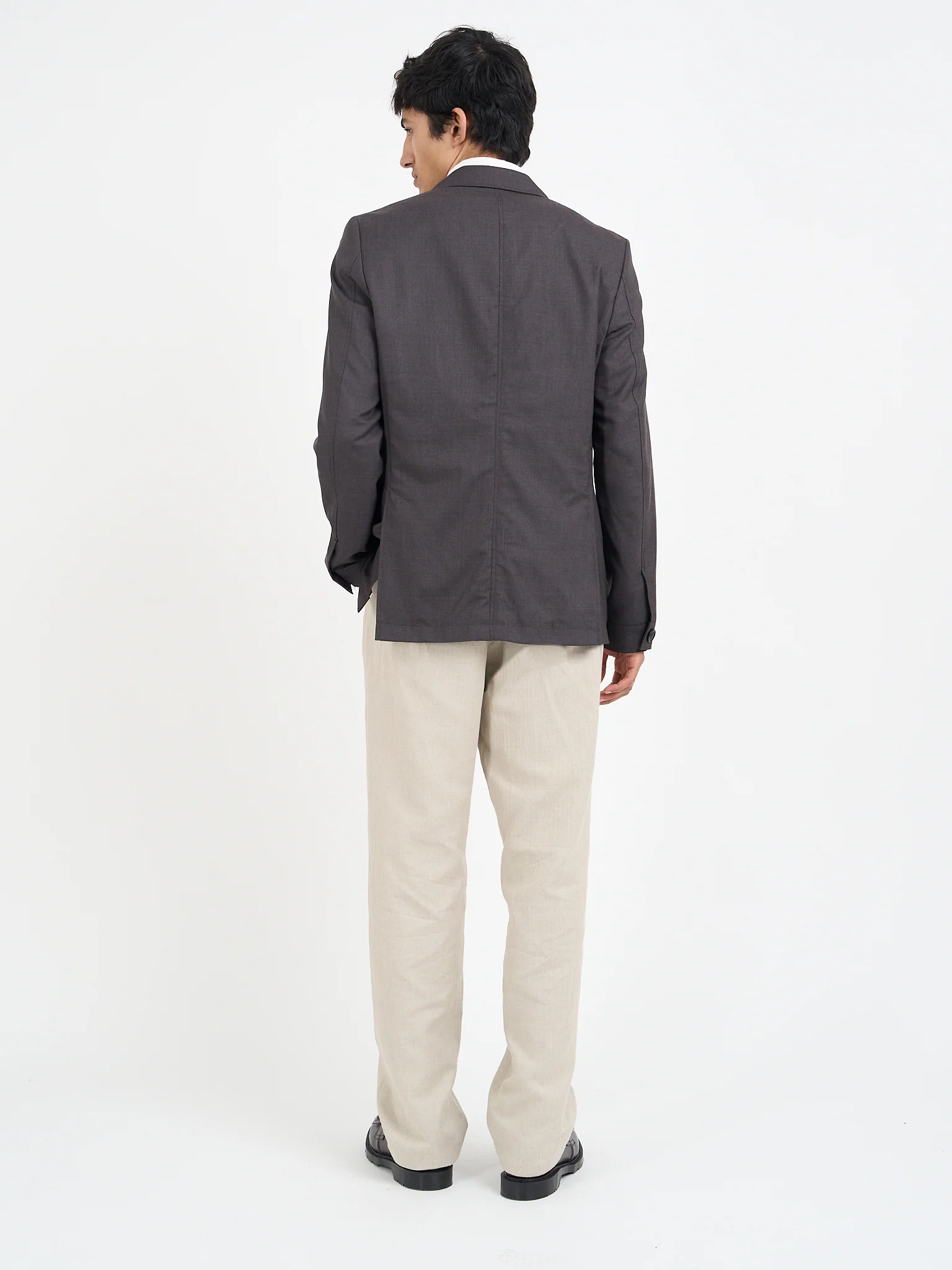 Double Breasted Jacket Miro Brown - Image 9