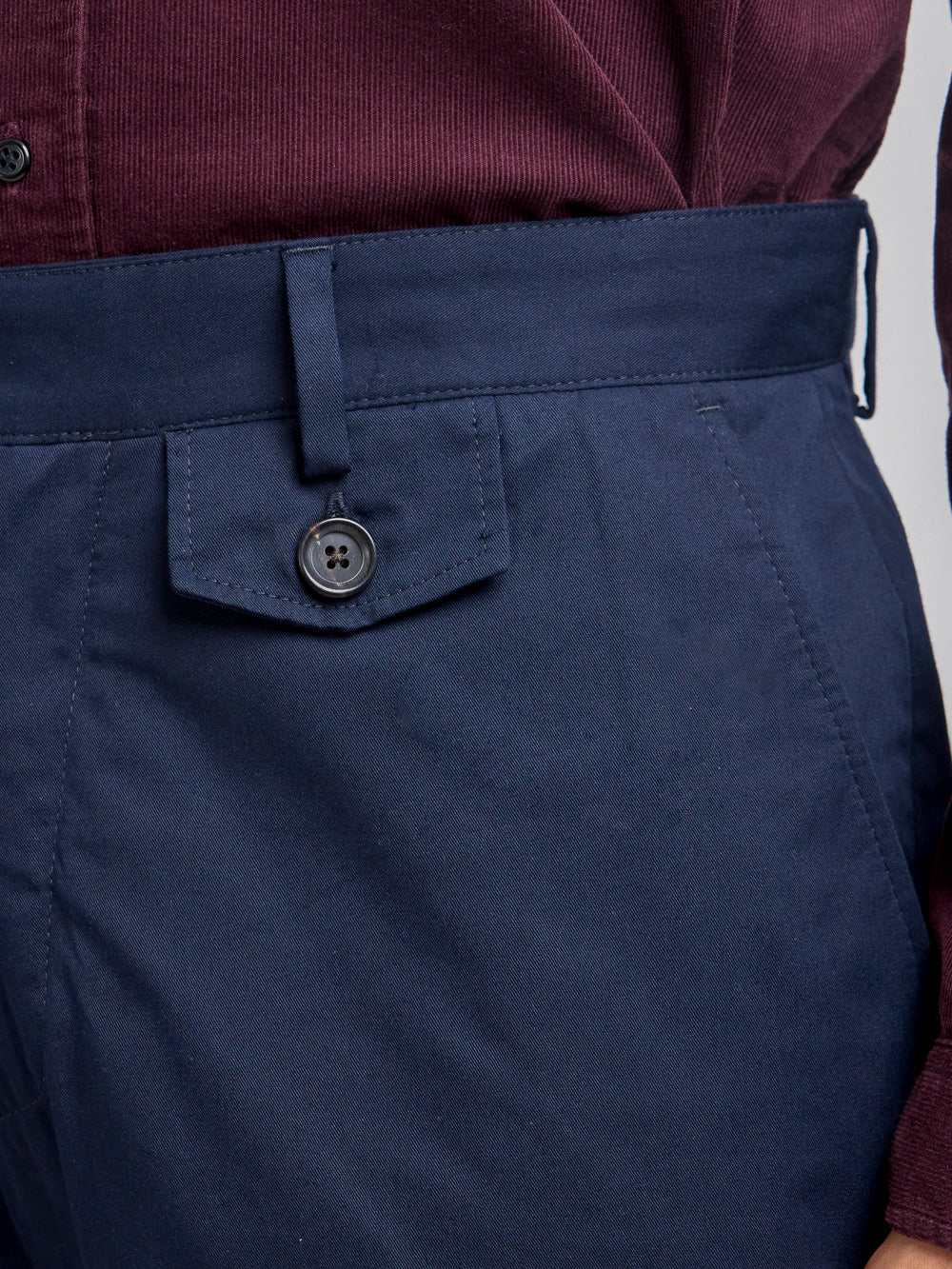 Fishtail Trousers Ashdown Navy - Image 7