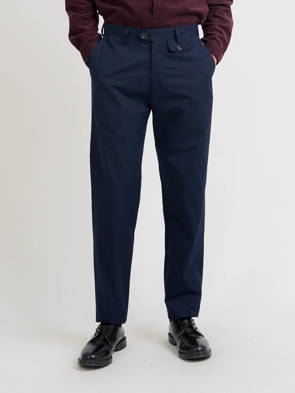 Fishtail Trousers Ashdown Navy - Image 8