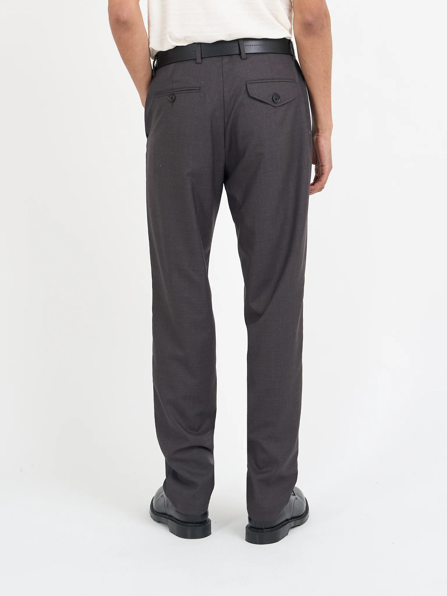 Fishtail Trousers Miro Brown - Image 3