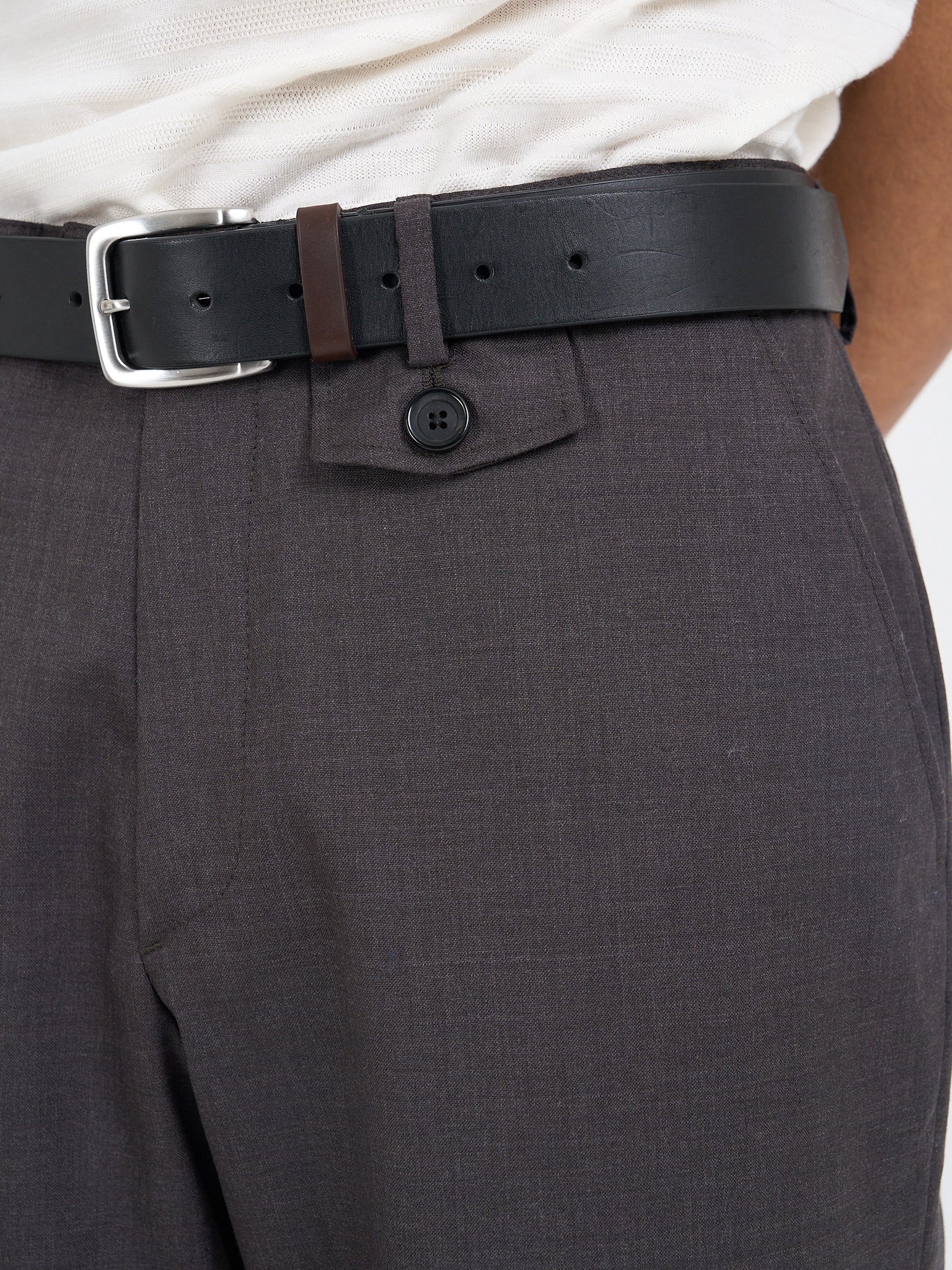 Fishtail Trousers Miro Brown - Image 4