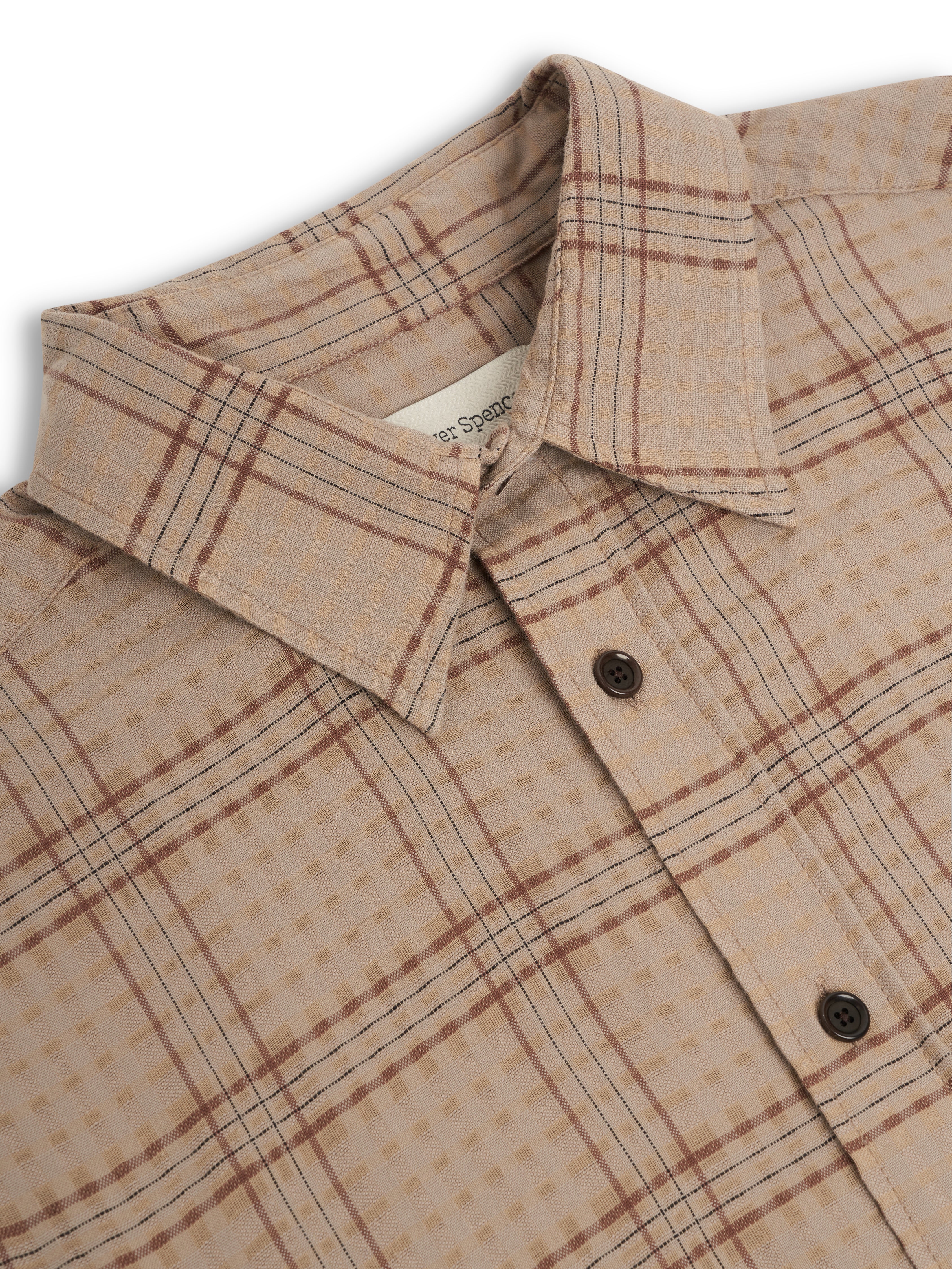 Garrison Long Sleeve Shirt (Loose Fit) Connell Beige - Image 5