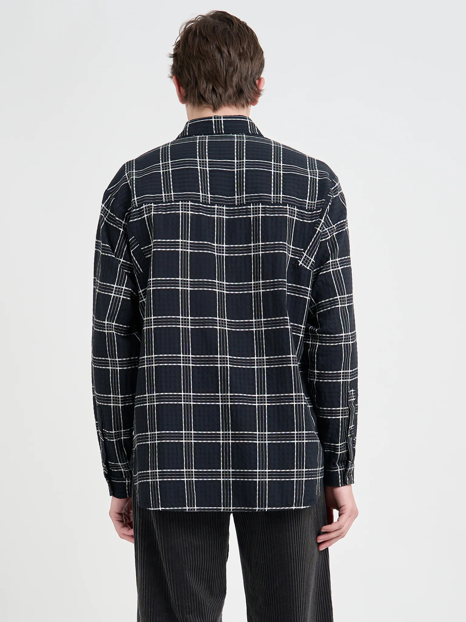 Garrison Long Sleeve Shirt (Loose Fit) Connell Black - Image 3