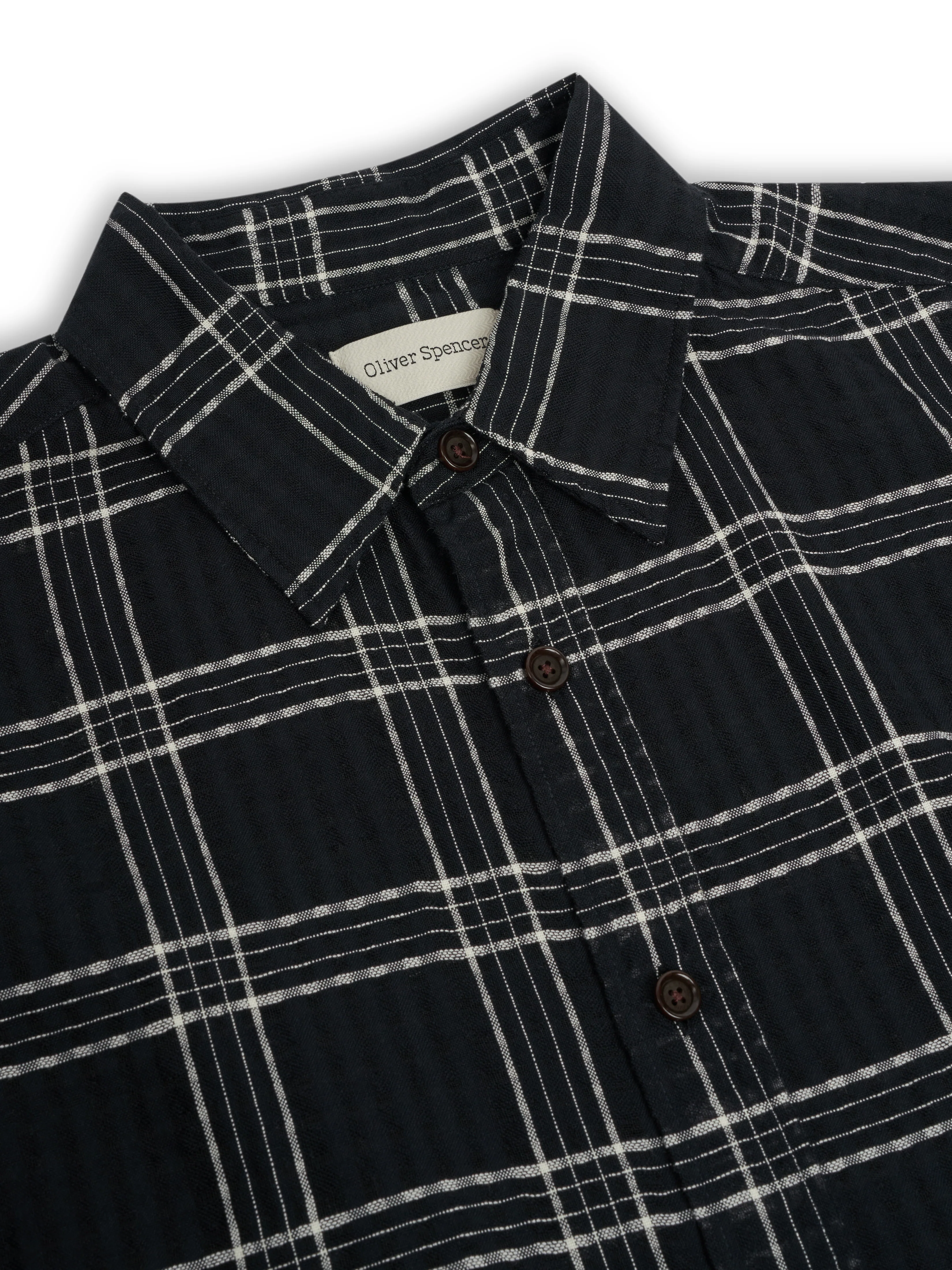 Garrison Long Sleeve Shirt (Loose Fit) Connell Black - Image 5