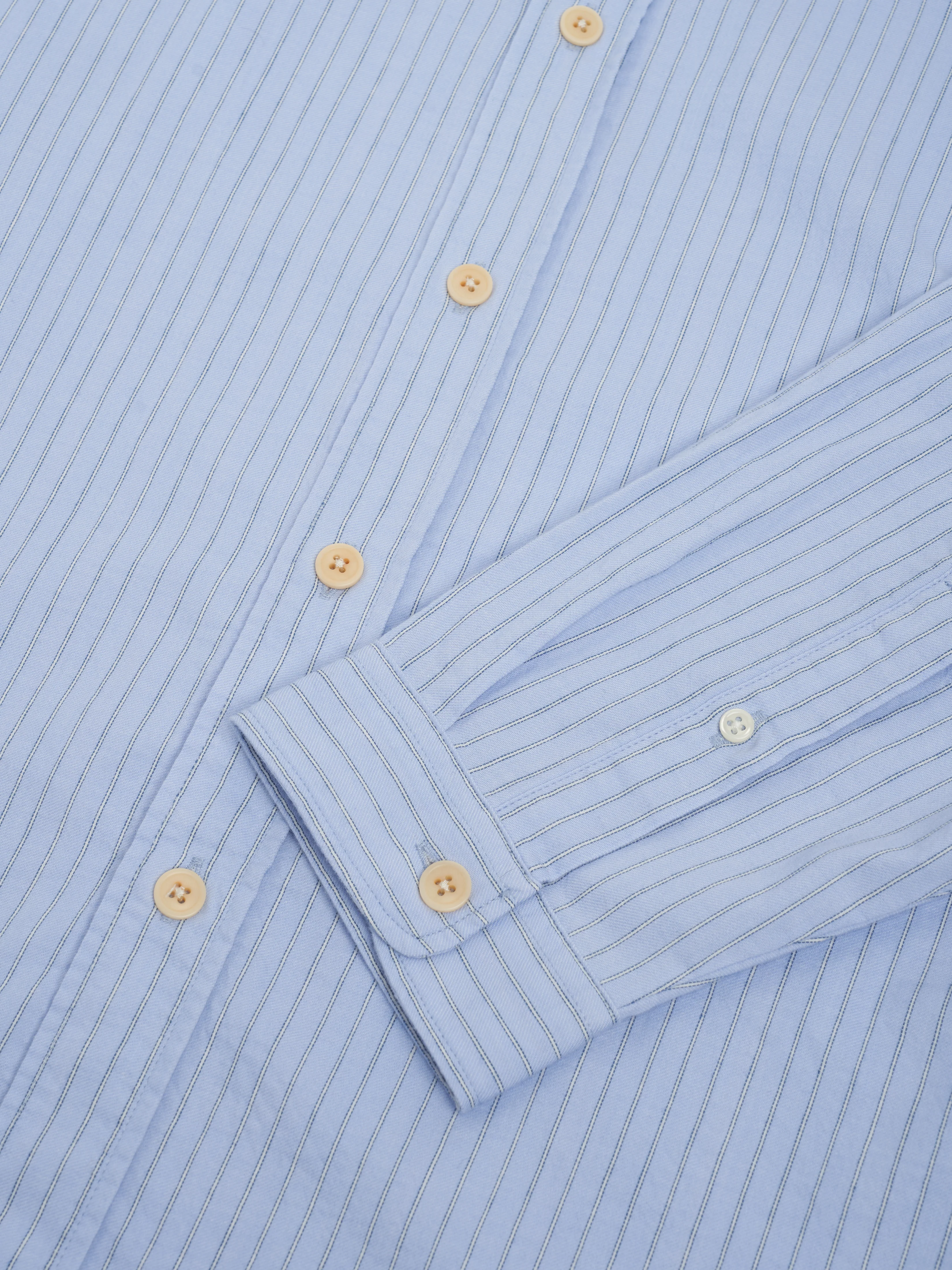 Garrison Long Sleeve Shirt (Loose Fit) Faber Blue - Image 6