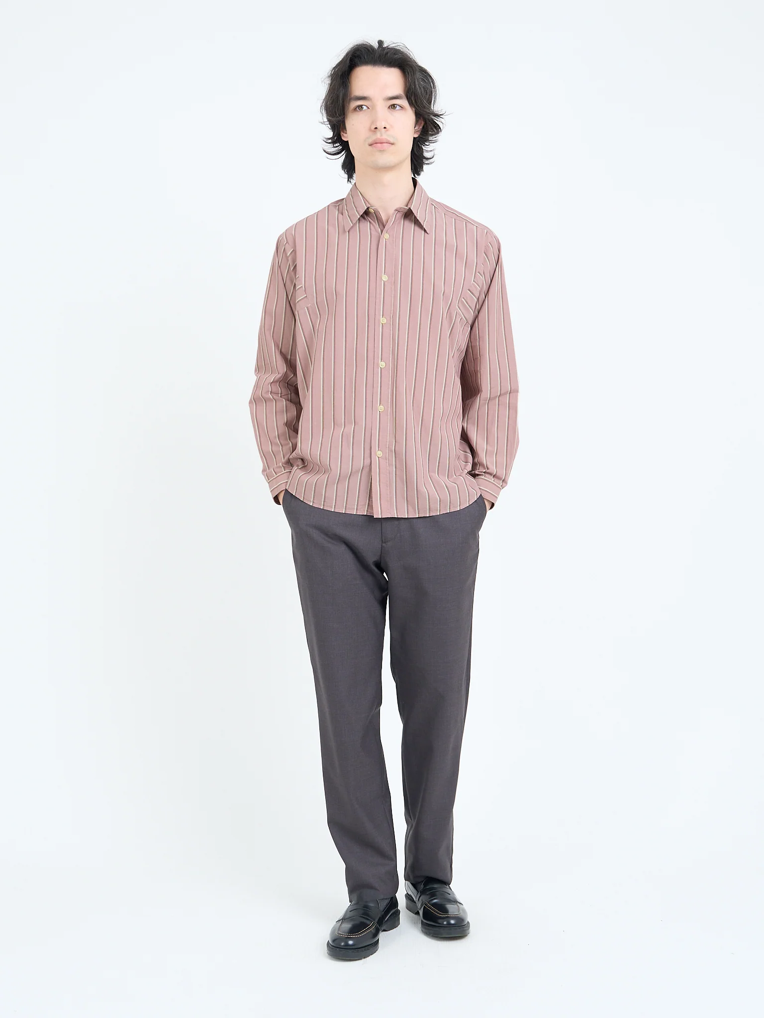 Garrison Long Sleeve Shirt (Loose Fit) Ferguson Pink - Image 8