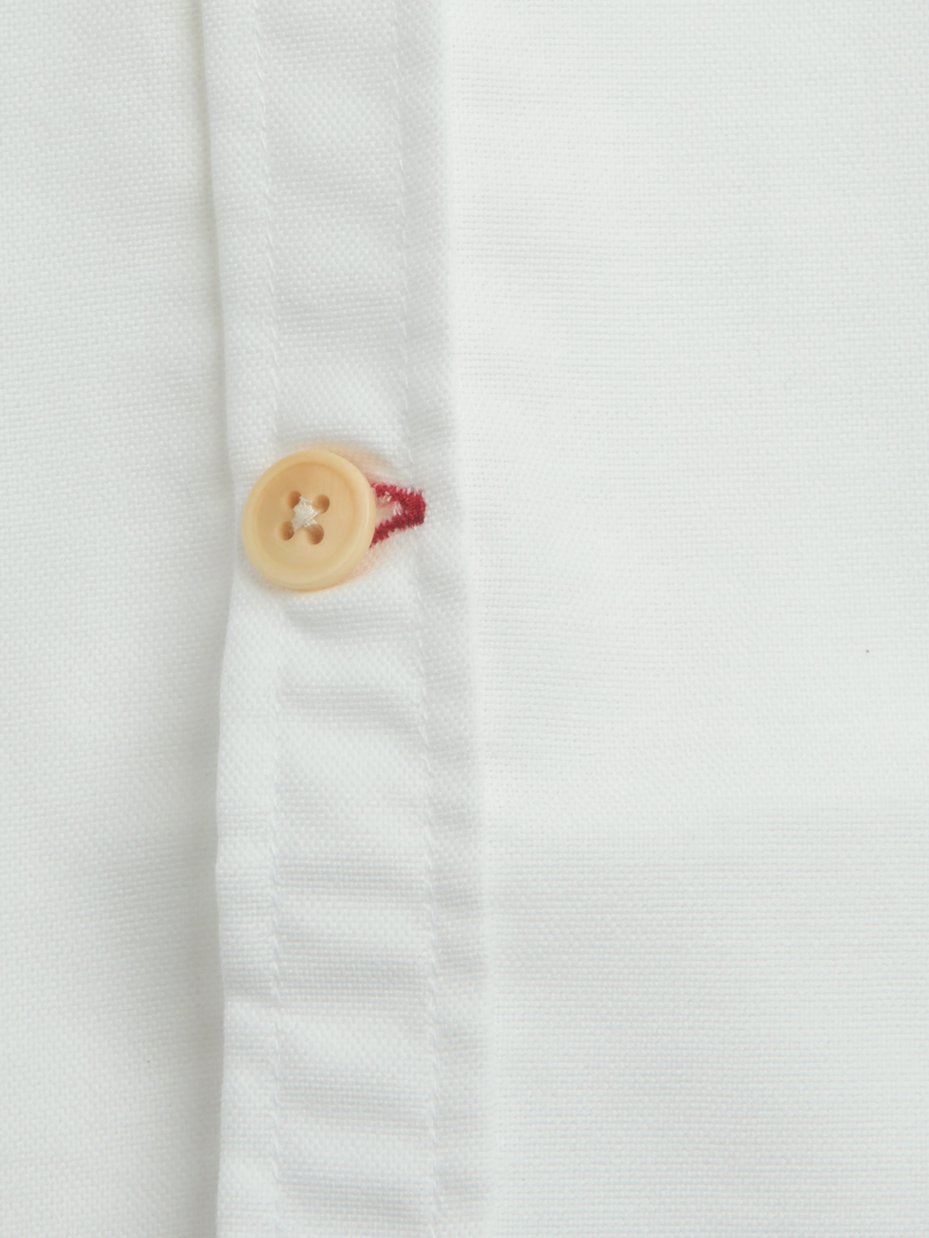 Grandad Shirt Brecon White - Image 6
