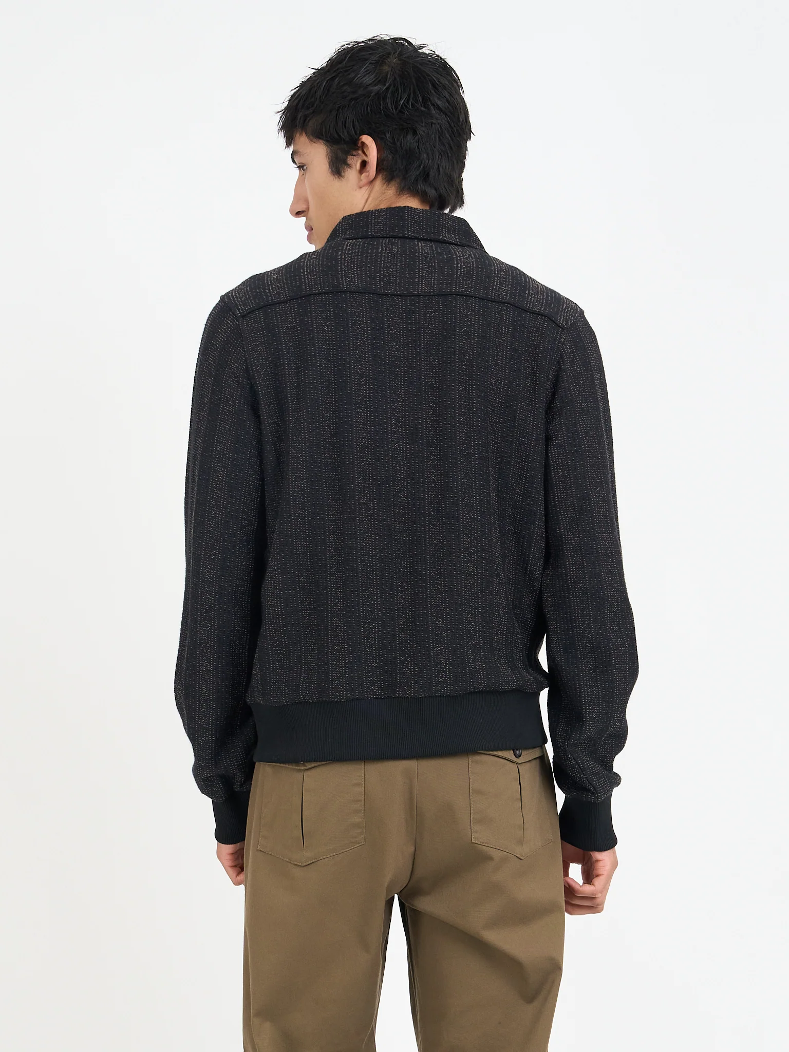 Harrison Jersey Jacket Glover Black - Image 3