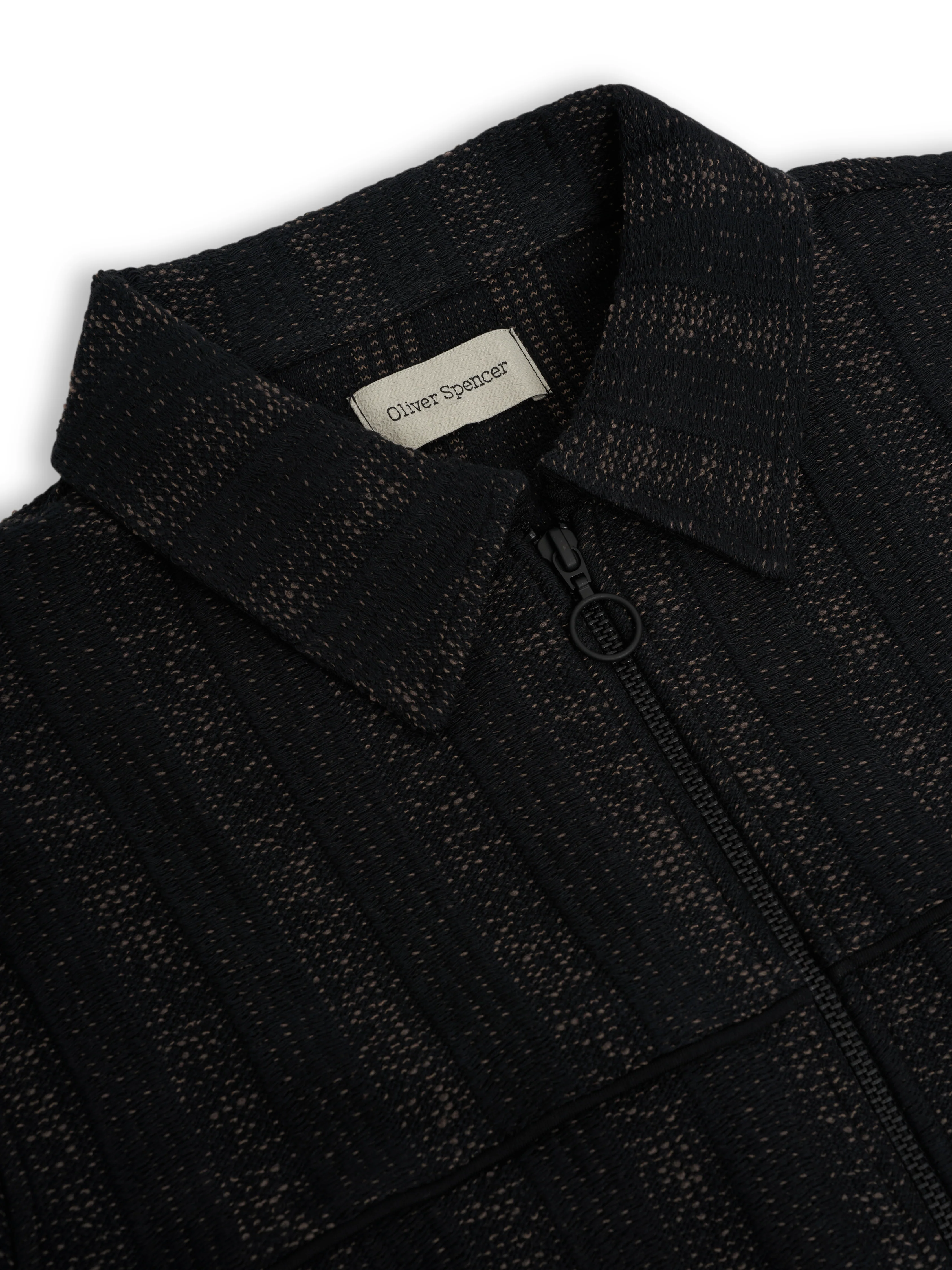 Harrison Jersey Jacket Glover Black - Image 5