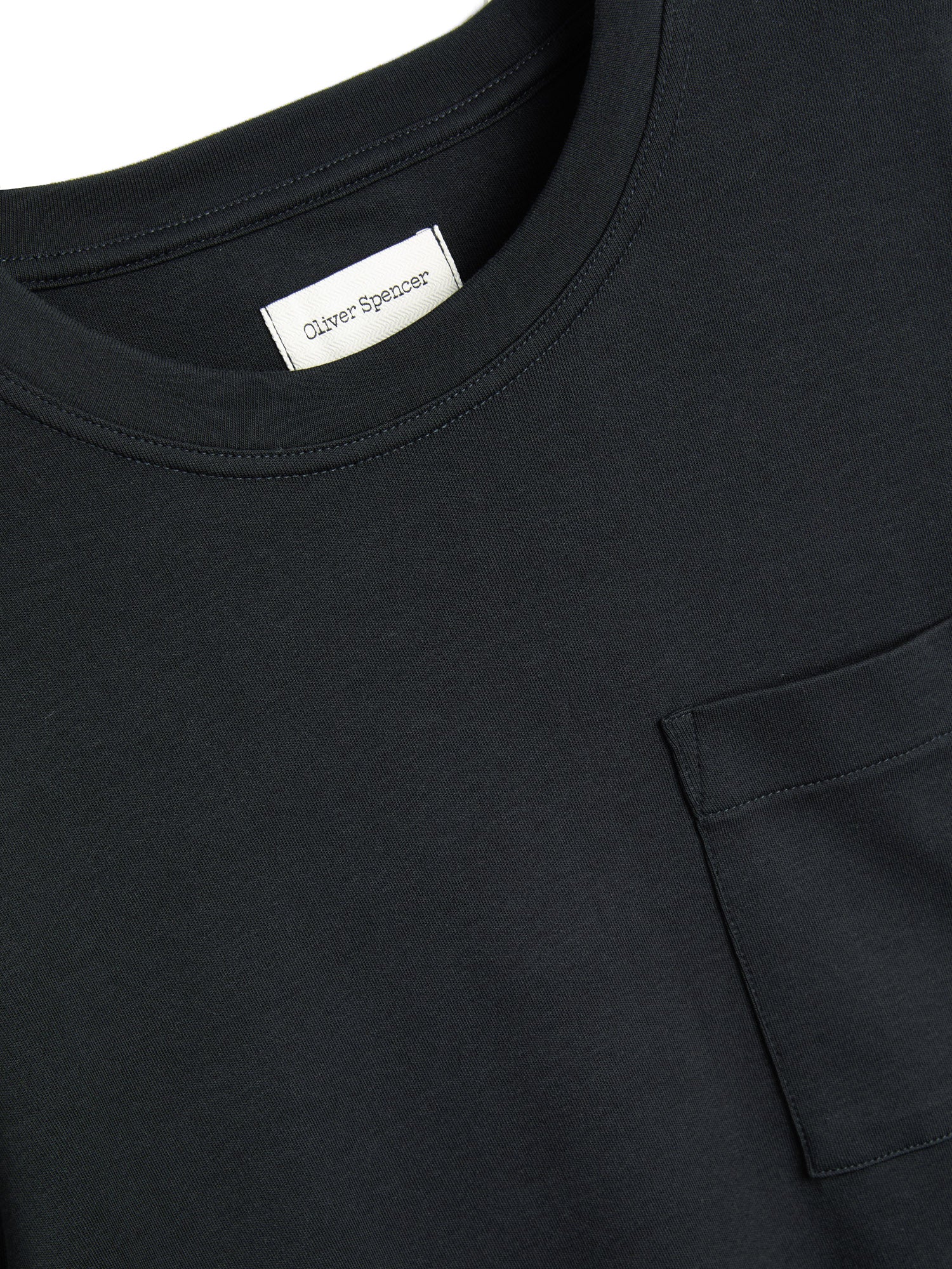 Heavy Long Sleeve T-Shirt Tavistock Black - Image 5