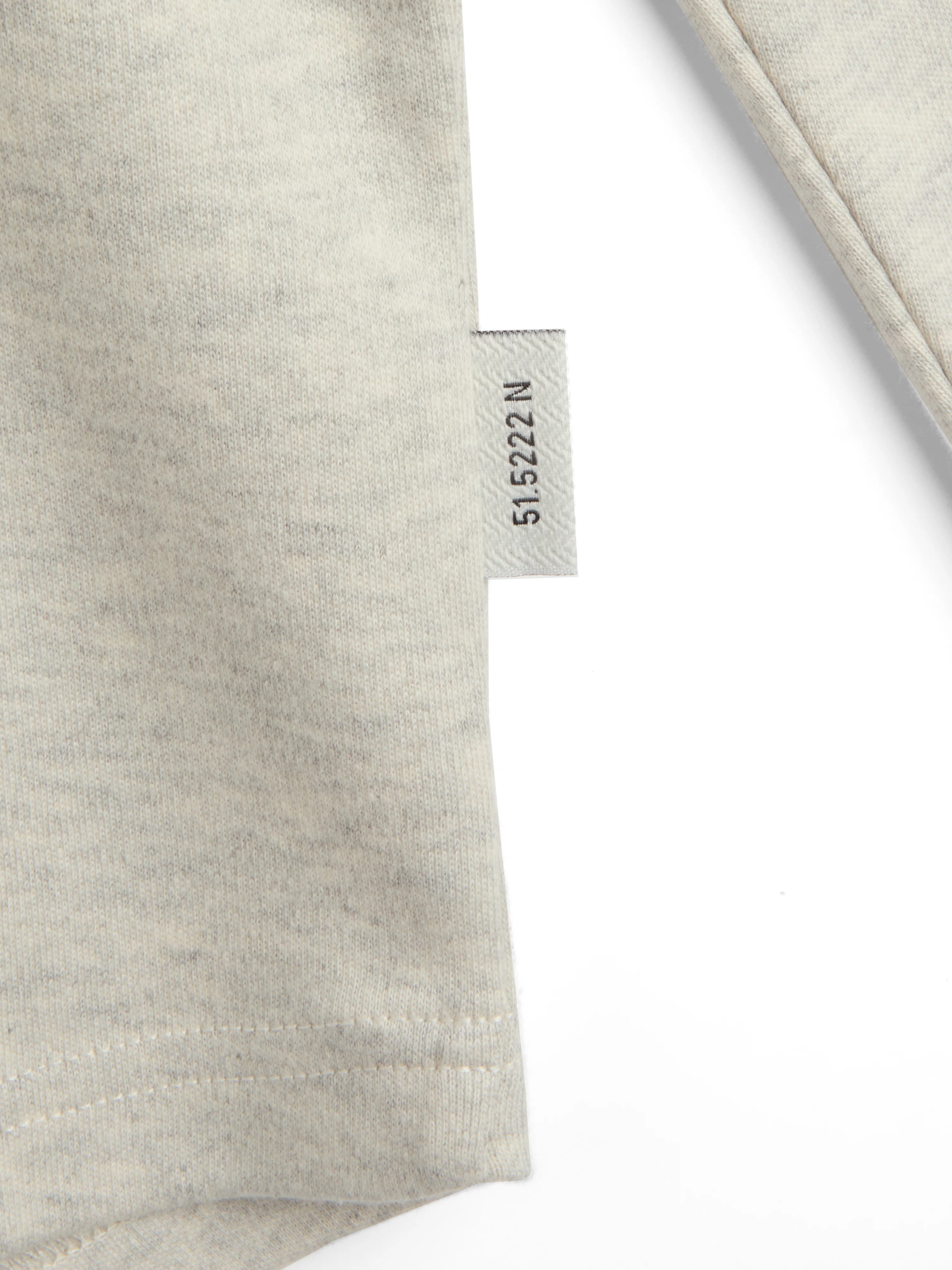 Heavy Long Sleeve T-Shirt Tavistock Oatmeal - Image 7