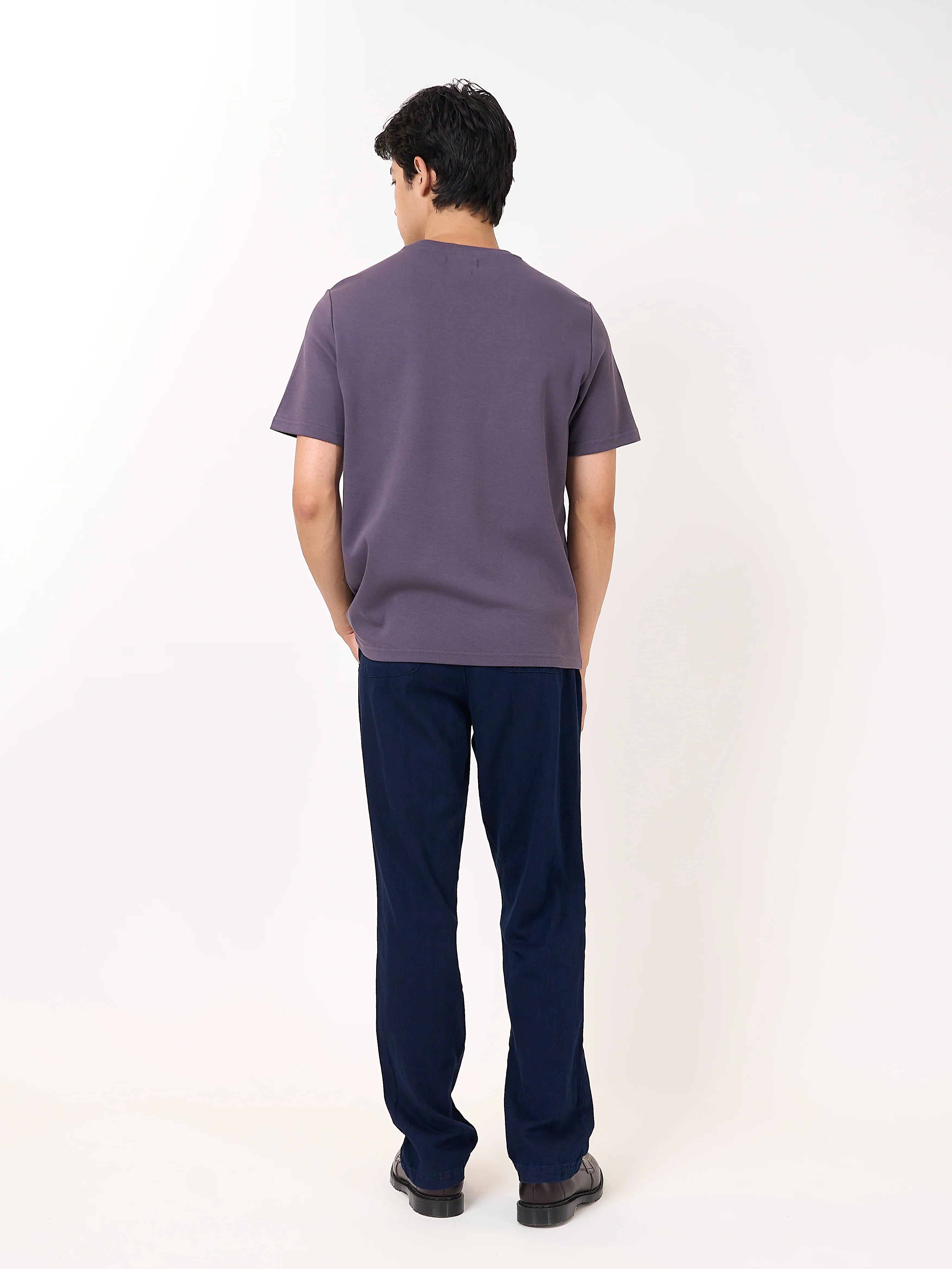 Heavy T-Shirt Tavistock Aubergine - Image 3