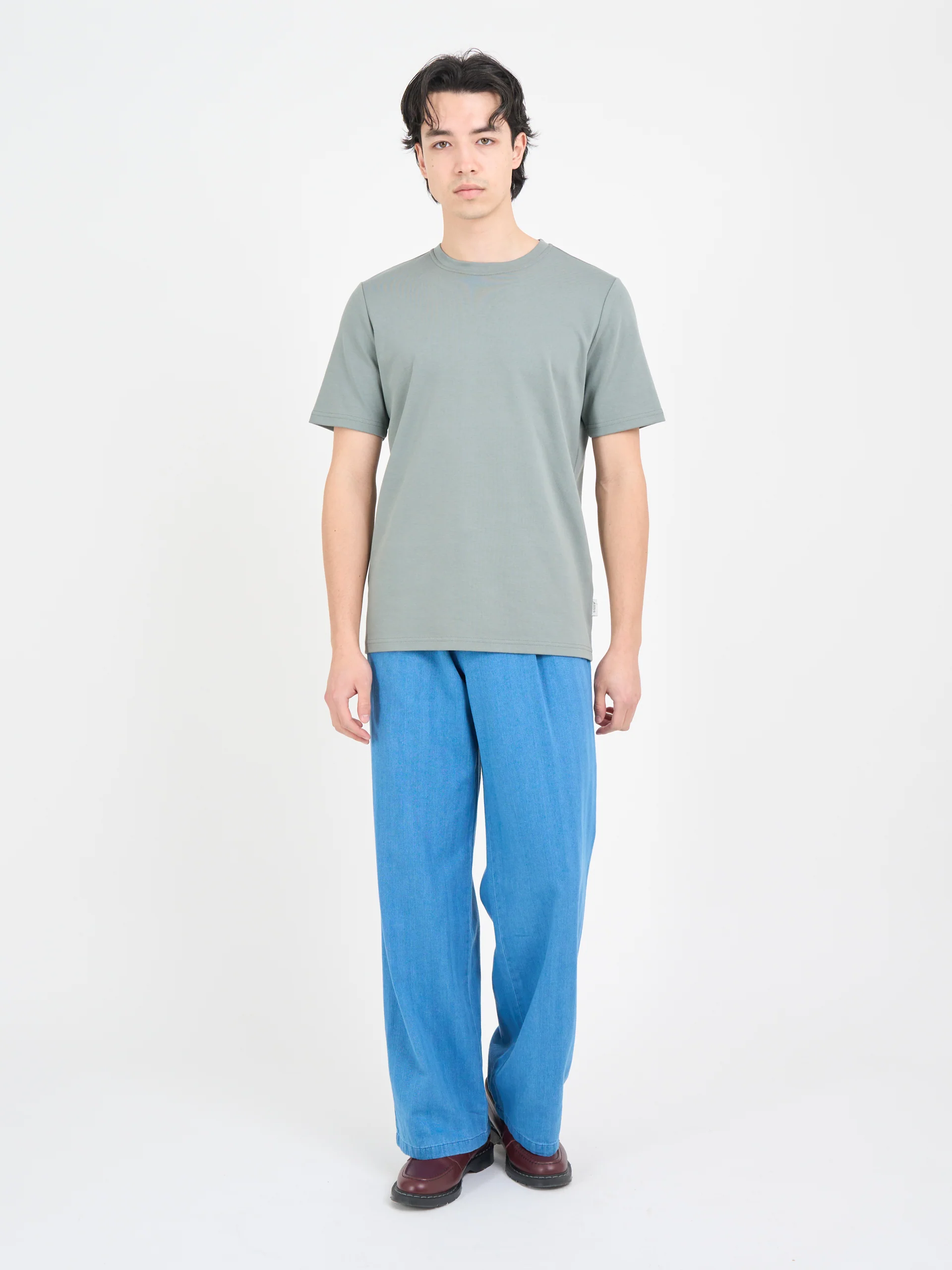 Heavy T-Shirt Tavistock Sage Green - Image 5