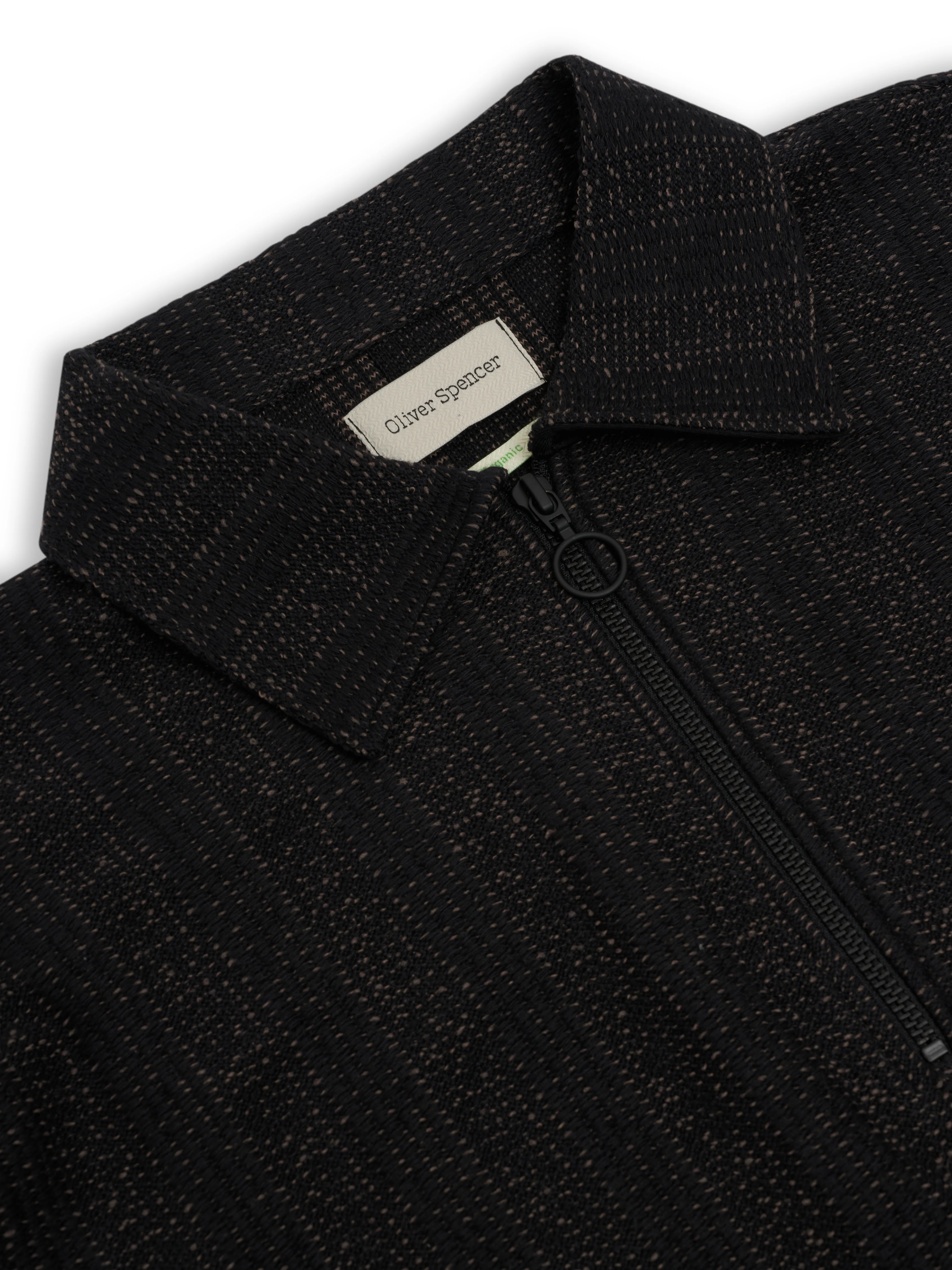 Lorimer Half Zip Sweatshirt Glover Black - Image 5