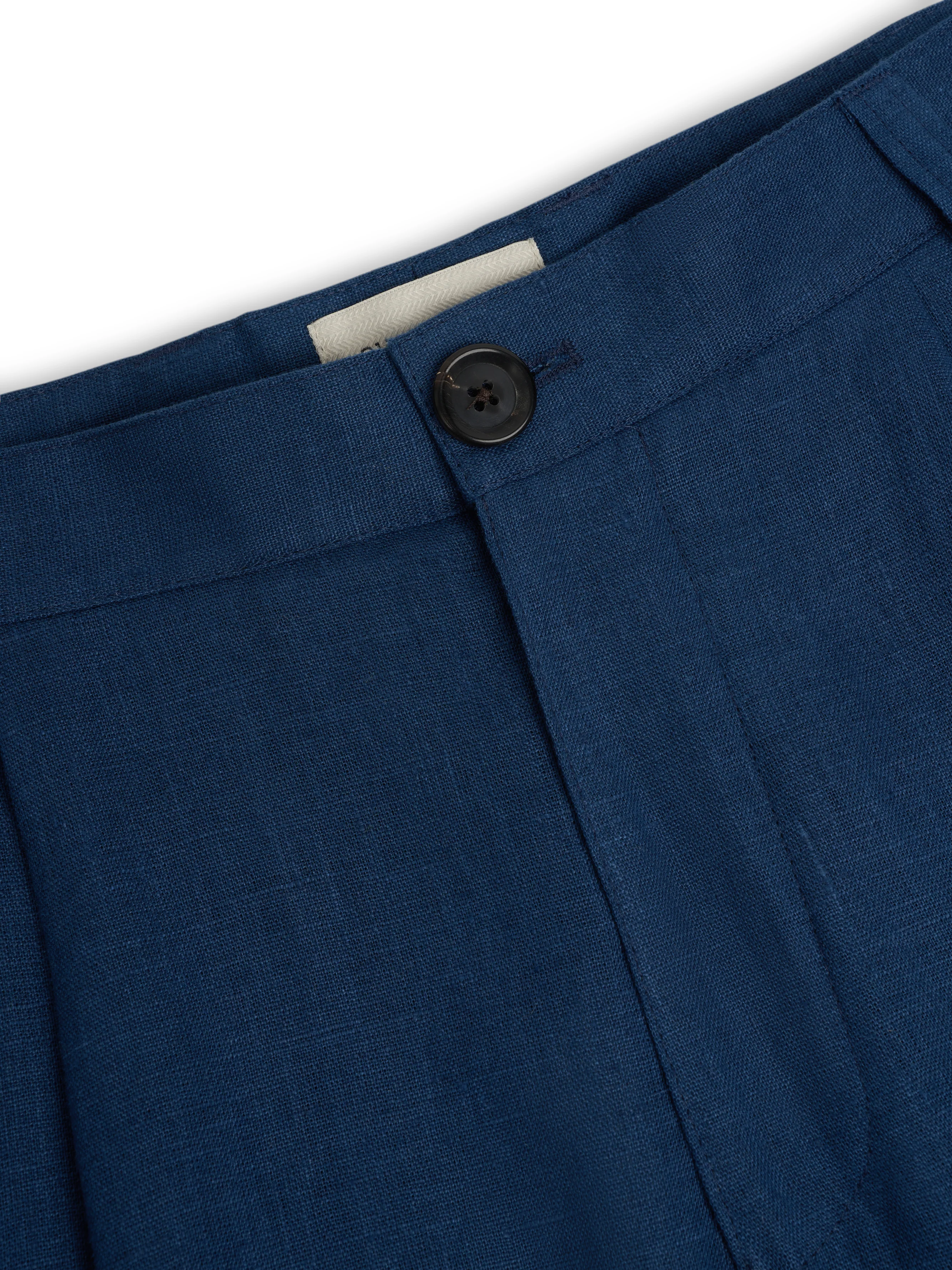 Morton Pleated Trousers Coney Navy - Image 5