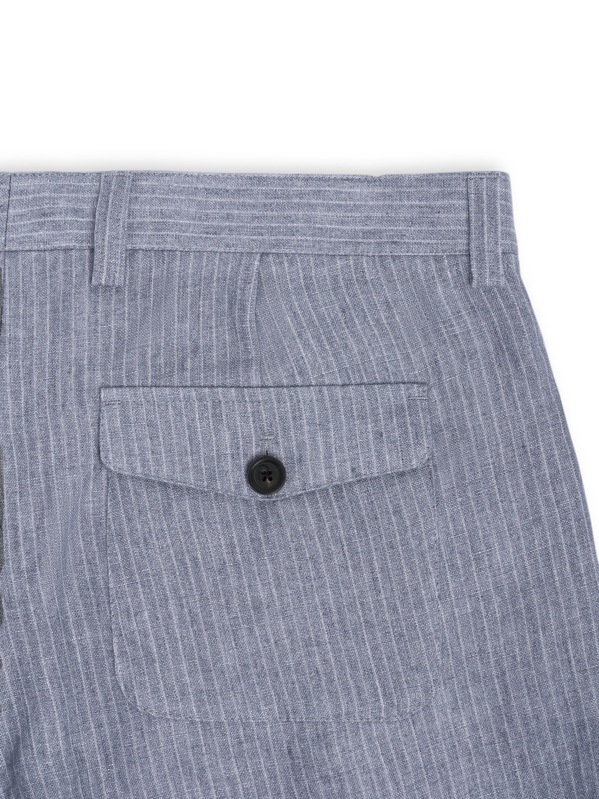 Morton Pleated Trousers Wilkins Grey - Image 8