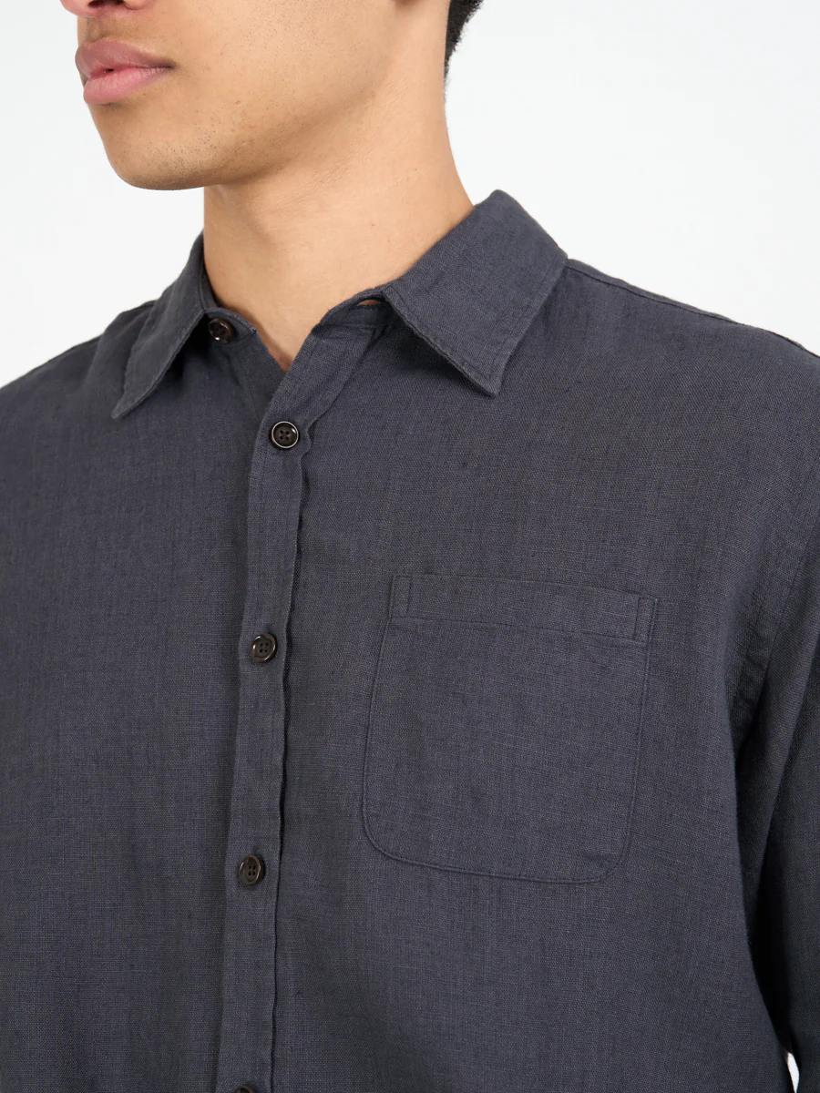New York Special Shirt Bleeker Gunmetal Grey - Image 4