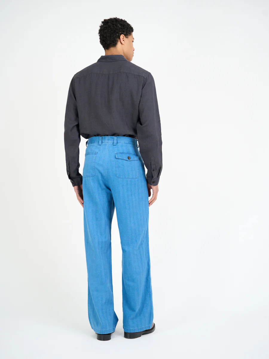 New York Special Shirt Bleeker Gunmetal Grey - Image 8