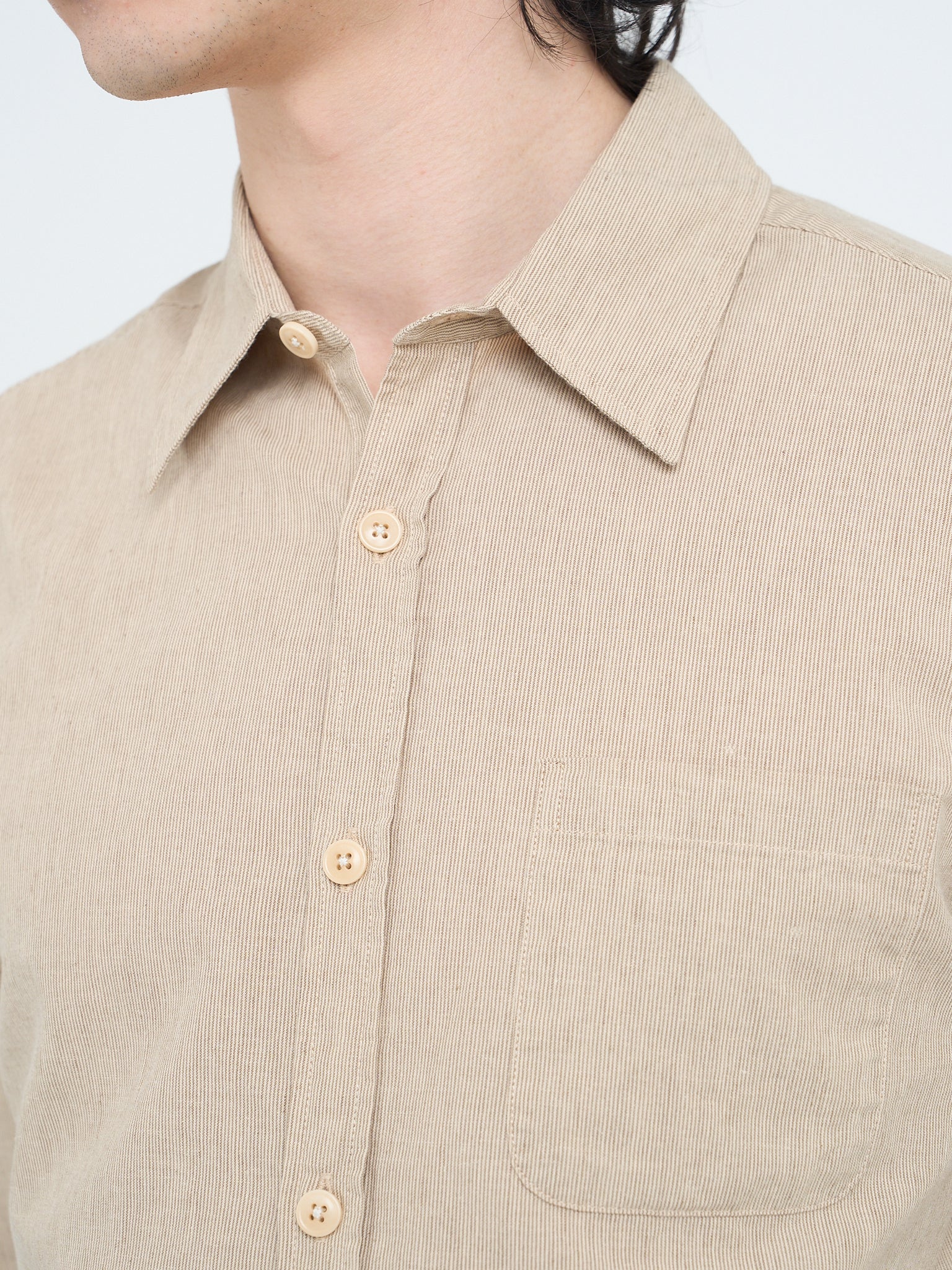 New York Special Shirt Howell Beige - Image 4