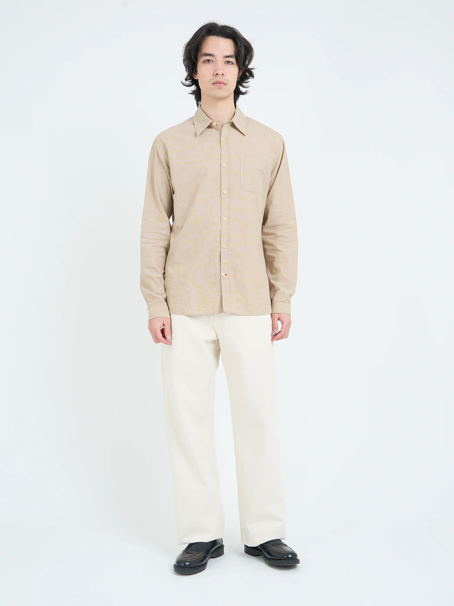 New York Special Shirt Howell Beige - Image 8