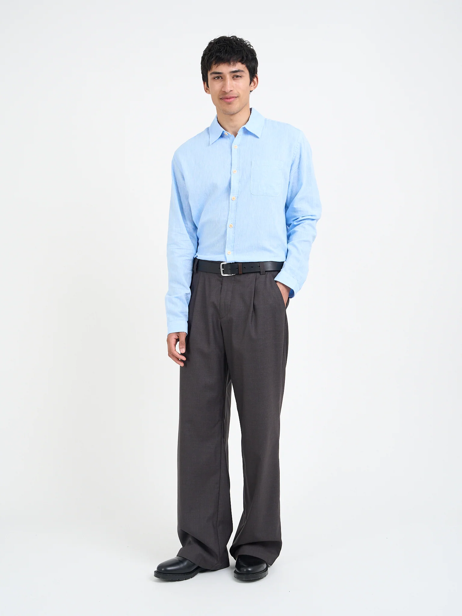 New York Special Shirt Perkins Blue - Image 8
