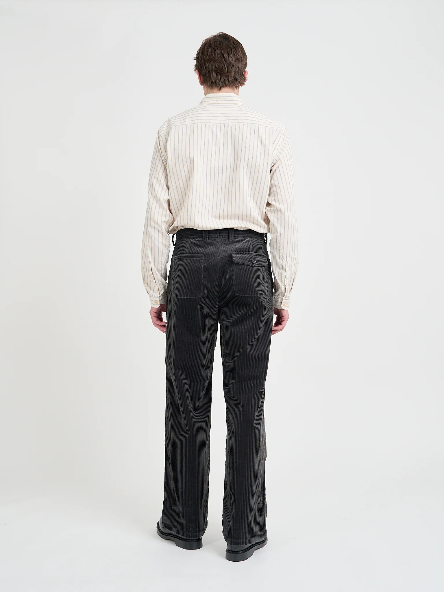 Orsman Trousers Deakin Cord Grey - Image 8