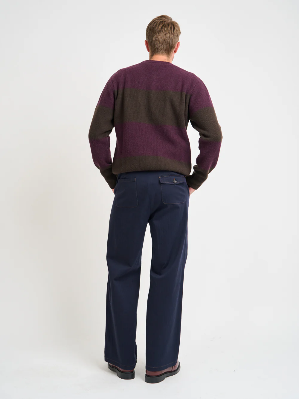 Orsman Trousers Faulkes Navy - Image 8