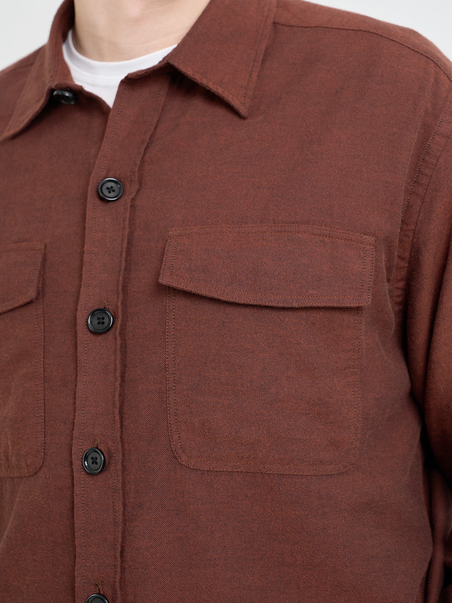 Penryn Overshirt Banfield Rust - Image 4